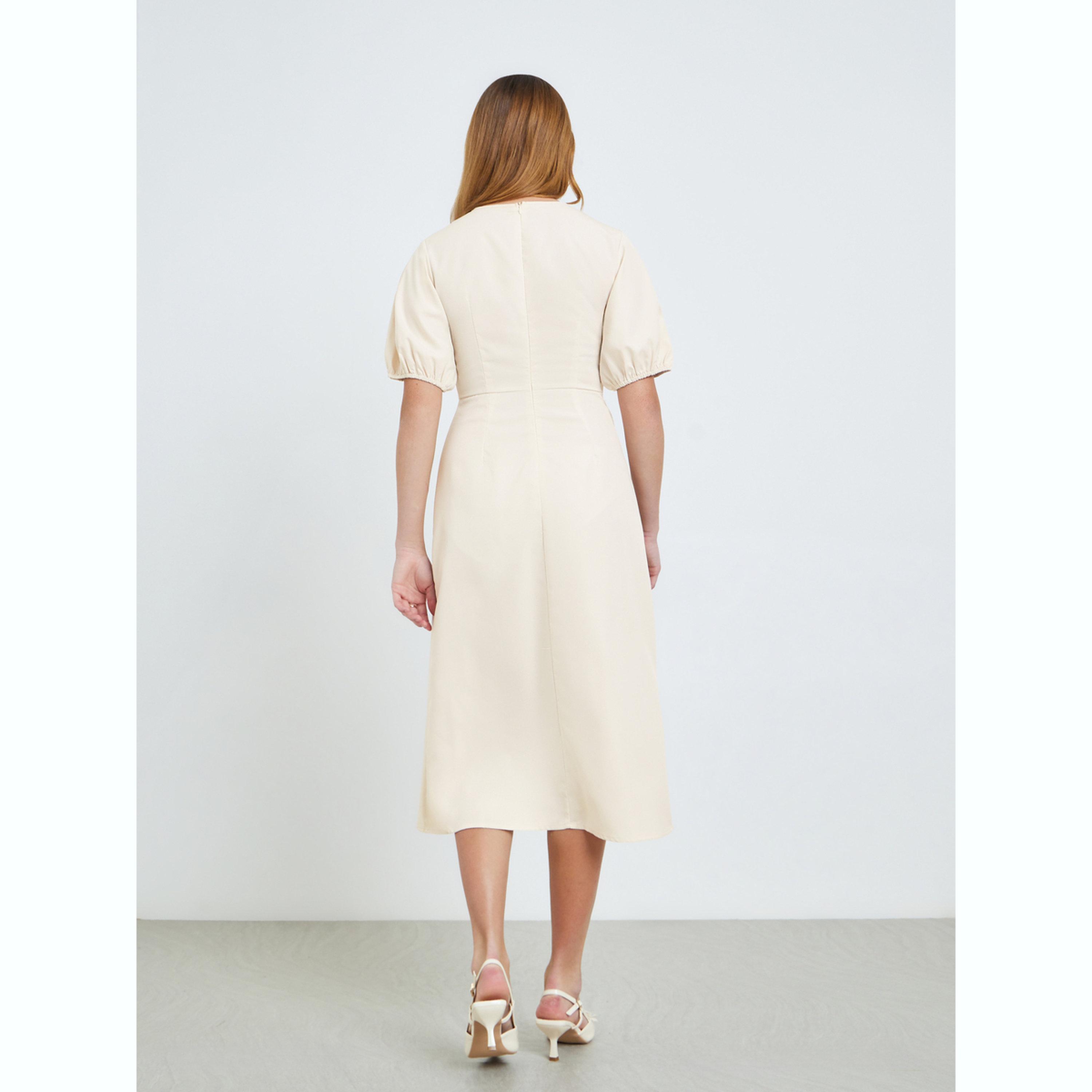 فستان ميدي بدون أكمام بتفاصيل ثنيات-women-clothing-dresses-image-4