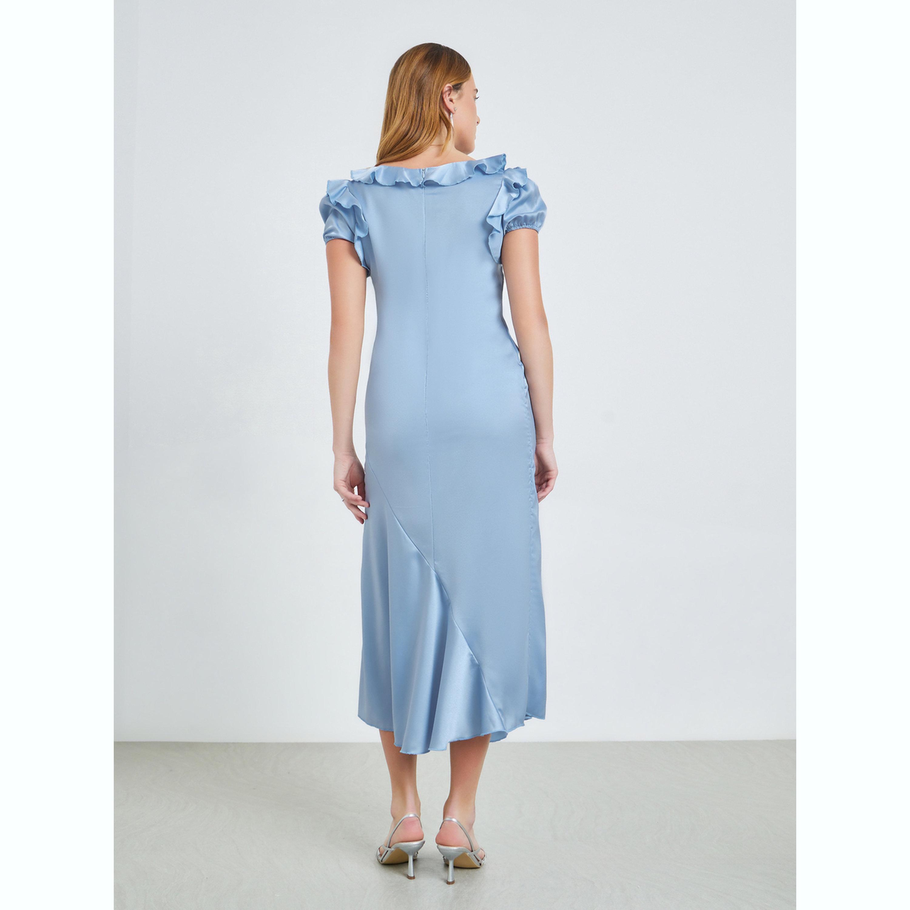 فستان ميدي بتفاصيل كشكش-women-clothing-dresses-image-4