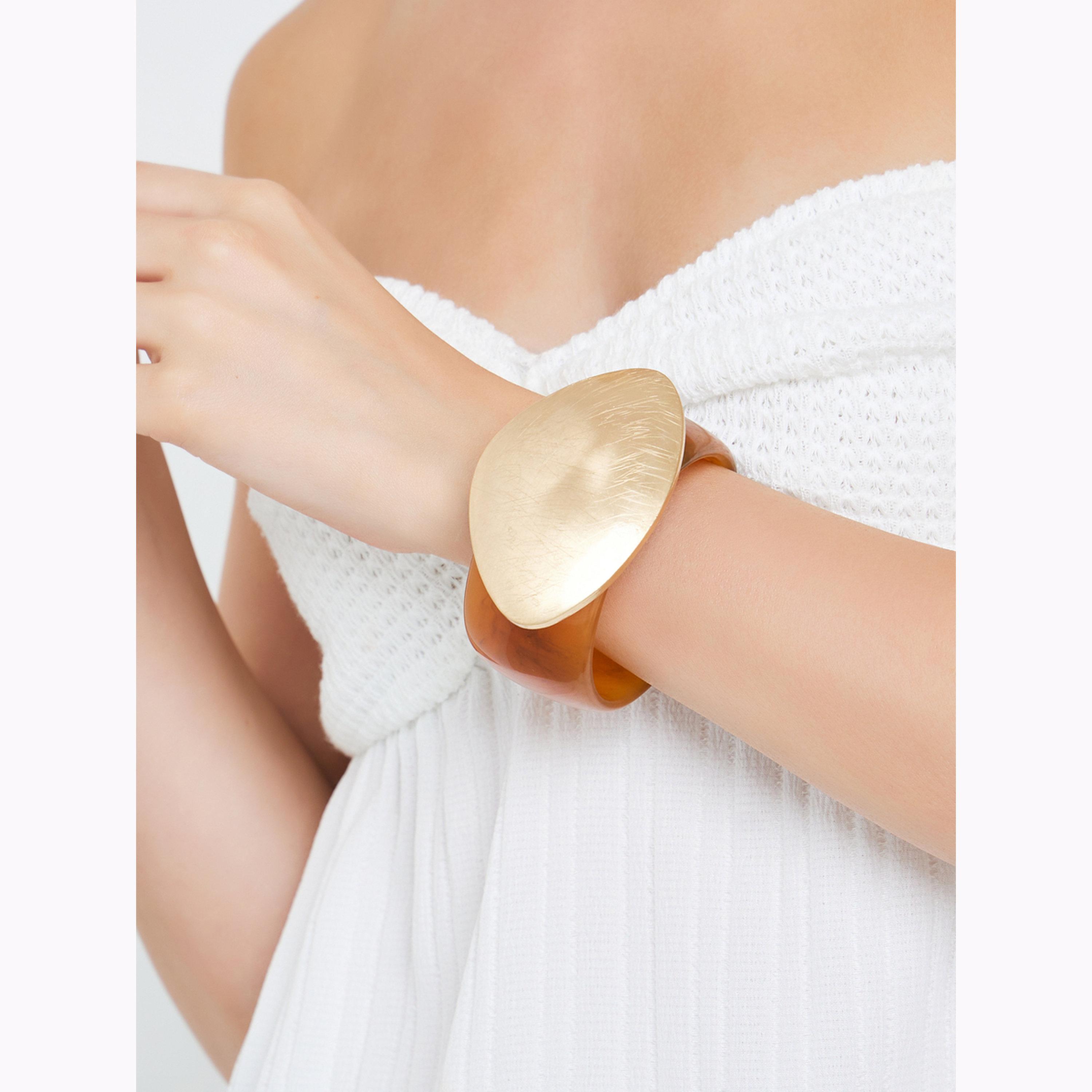 Styli Marbled Resin Bangle-women-watchesandjewellery-jewellery-banglesandbracelets-image-2