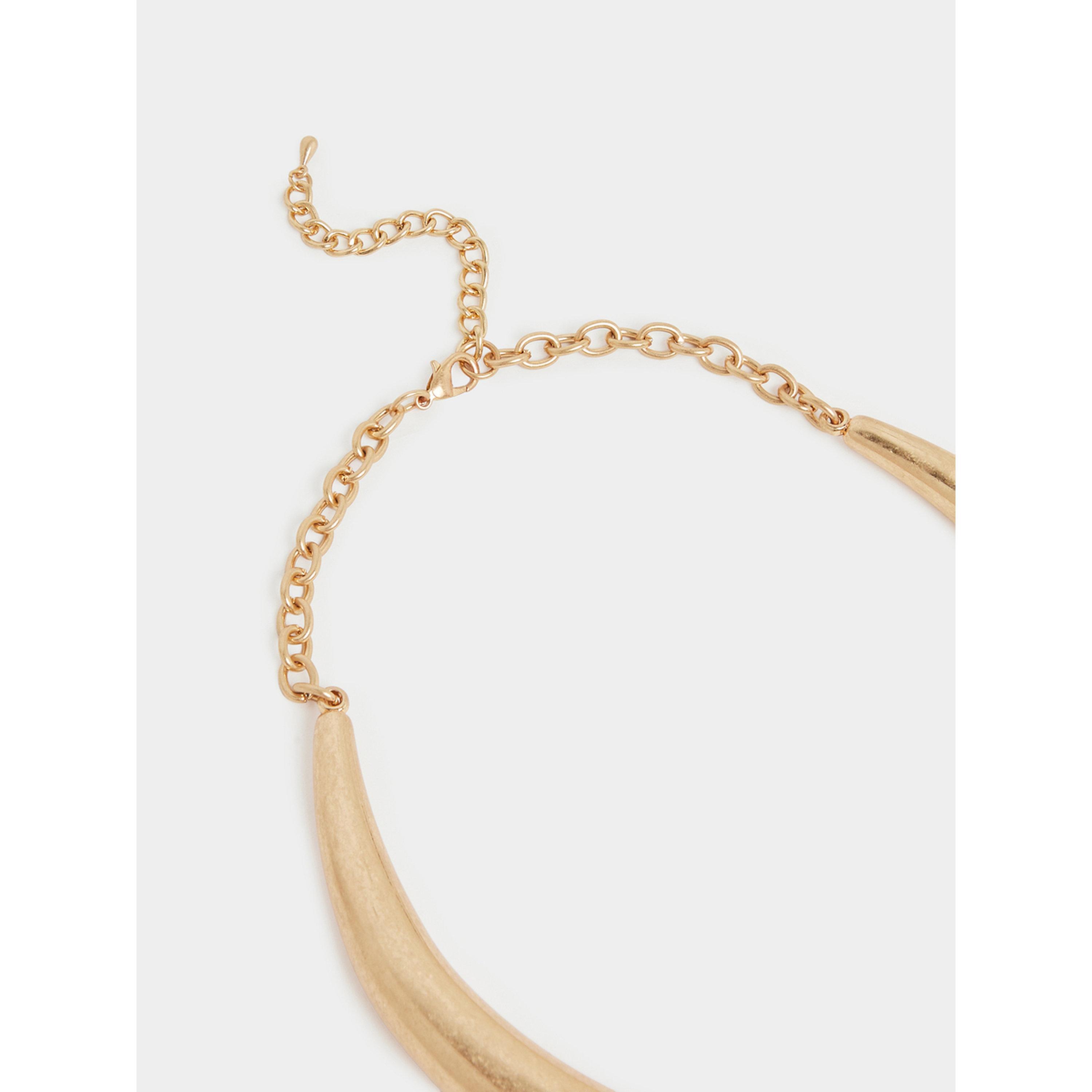 Styli Golden Statement Choker Necklace-women-watchesandjewellery-jewellery-necklacesandpendants-image-4