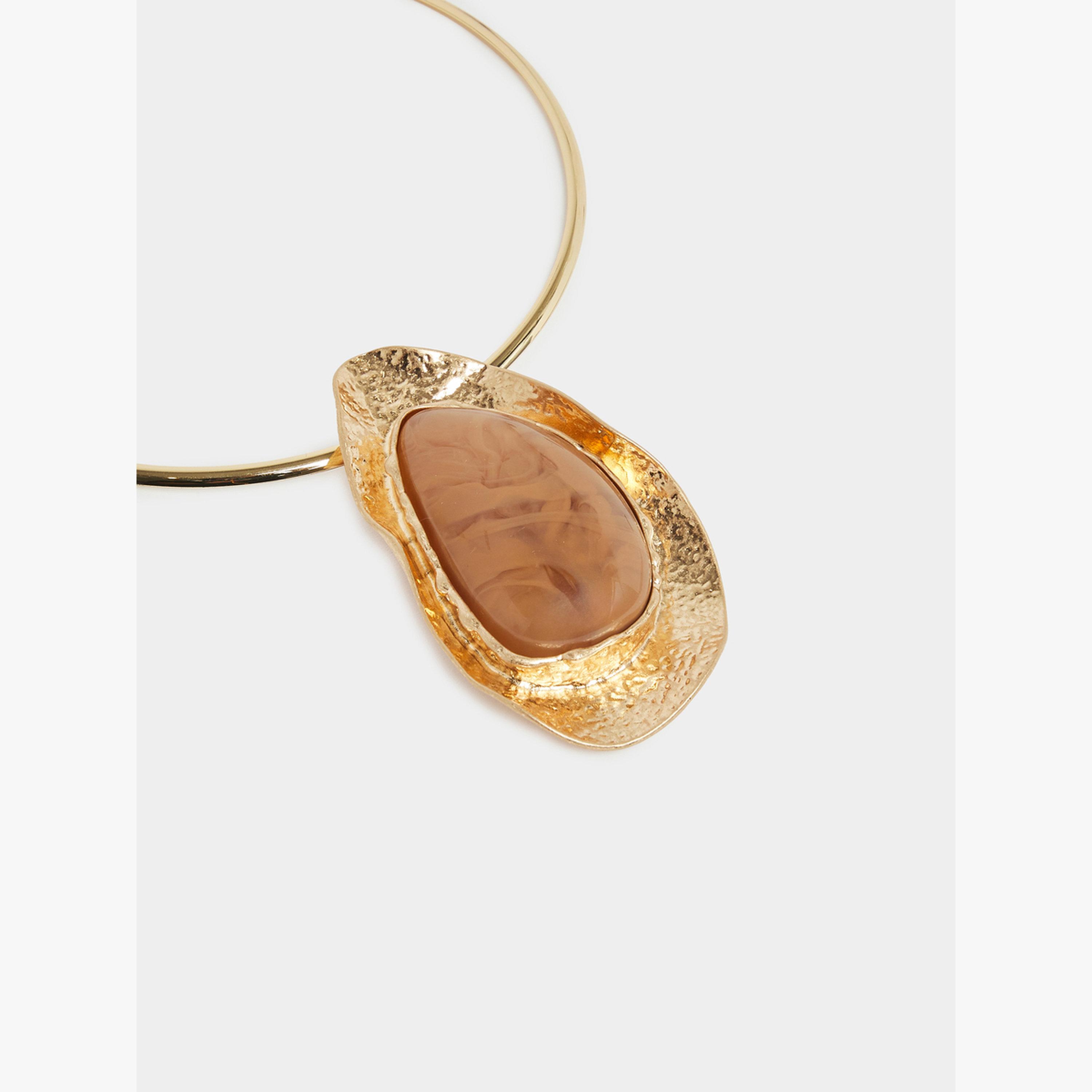 Styli Statement Pendant Choker-women-watchesandjewellery-jewellery-necklacesandpendants-image-4
