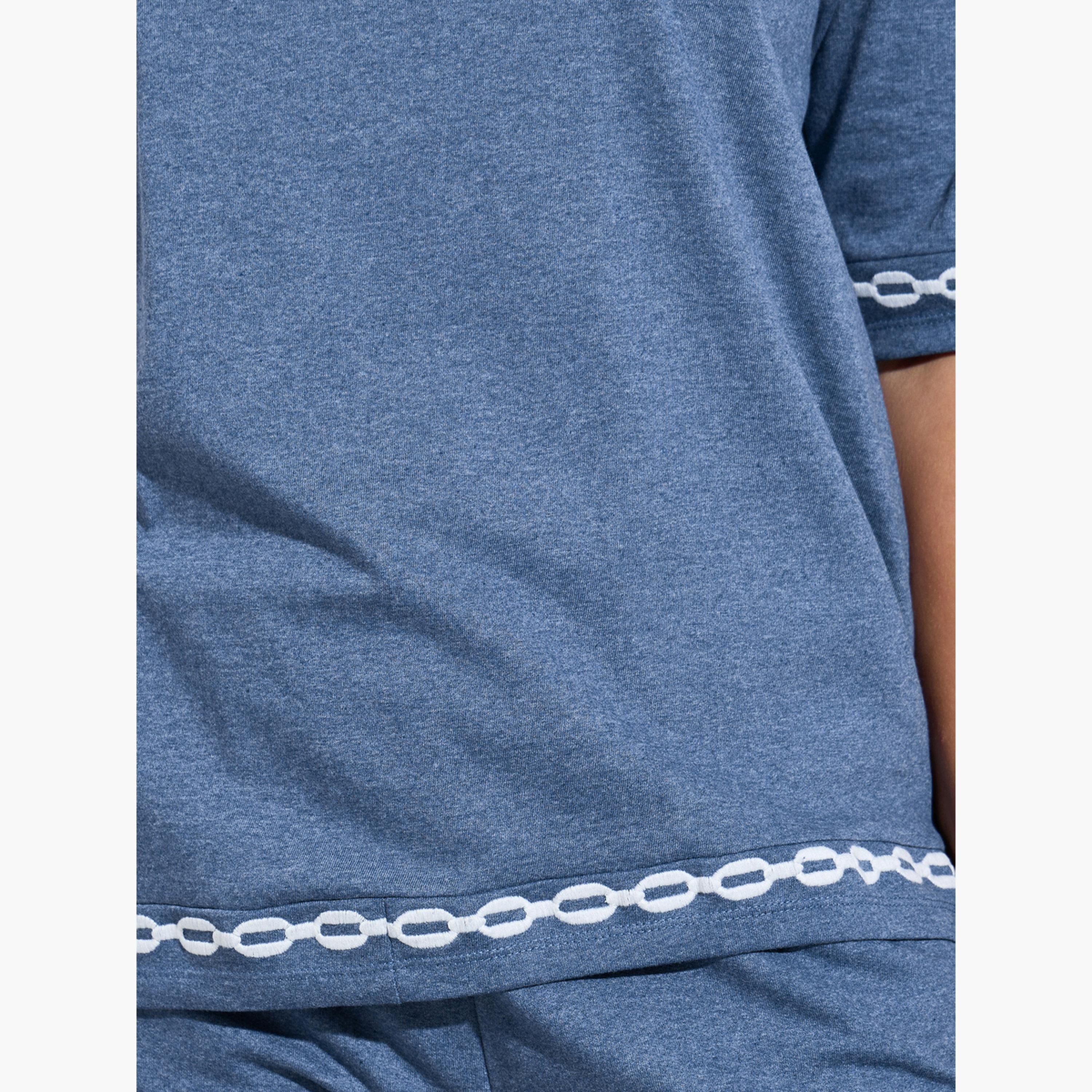 تيشيرت مقاس كبير بتطريز متباين-women-clothing-plussize-tshirts-image-5