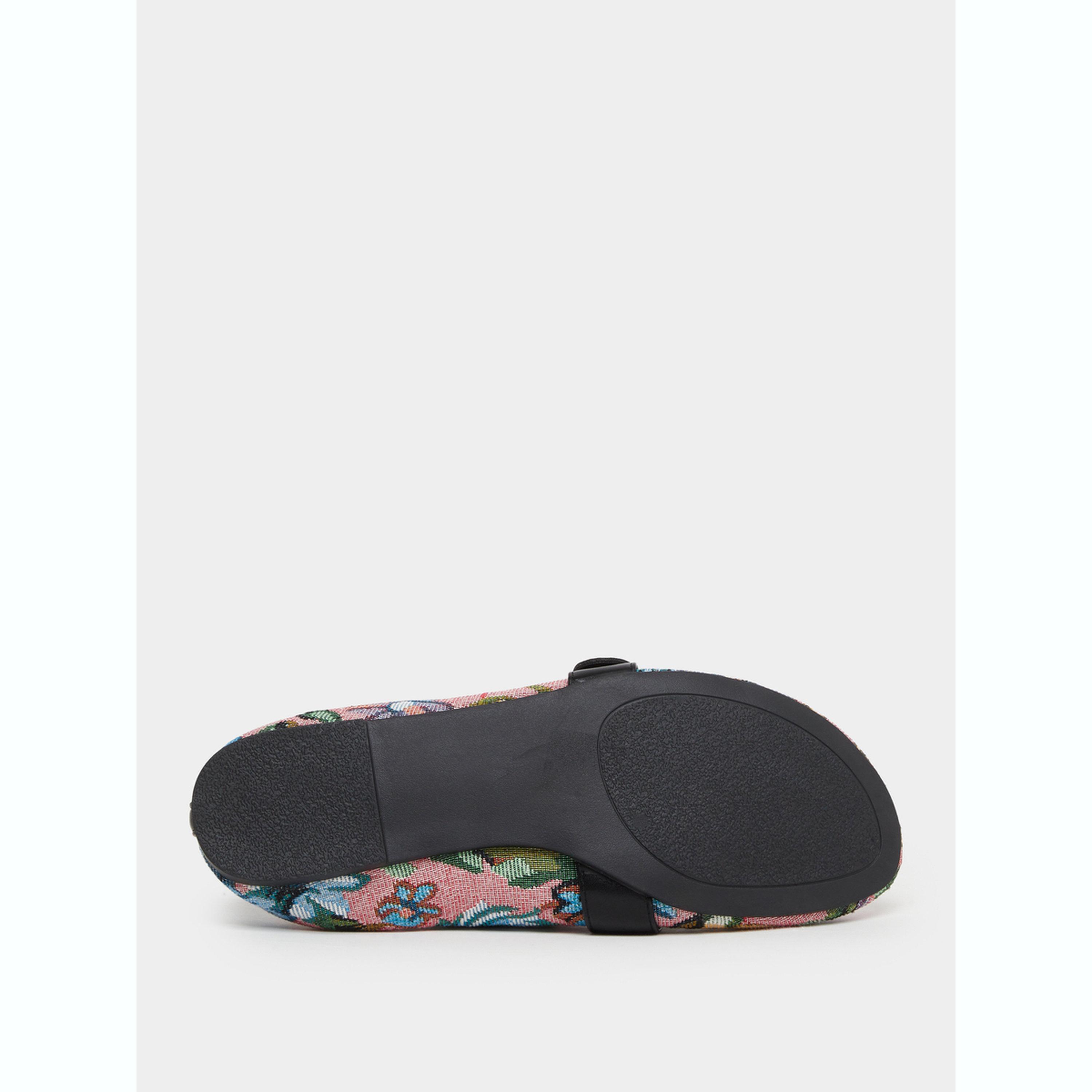 حذاء باليرينا جاكار بطبعة زهور-women-shoes-ballerinas-image-6