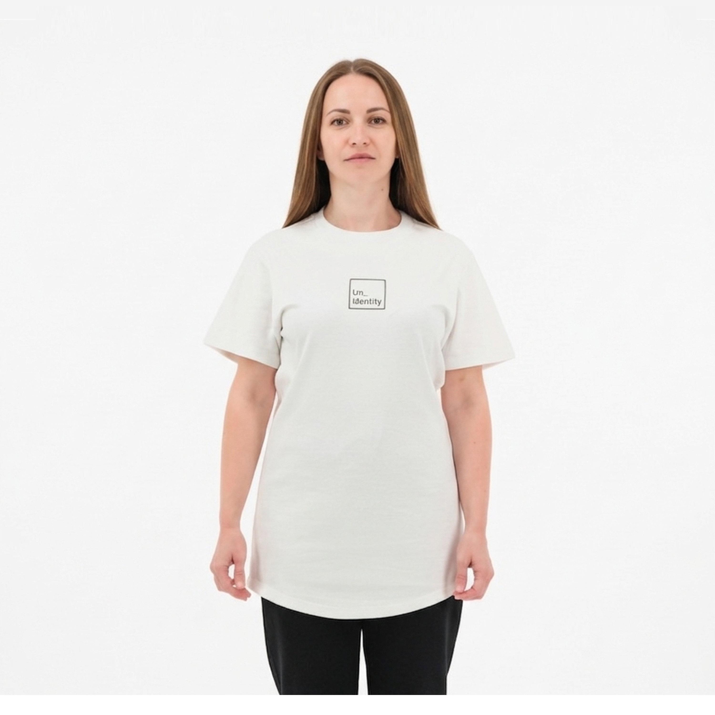 تيشيرت قطني طويل بطبعة مربعة من تشكيلة كور-women-clothing-tshirts-image-1