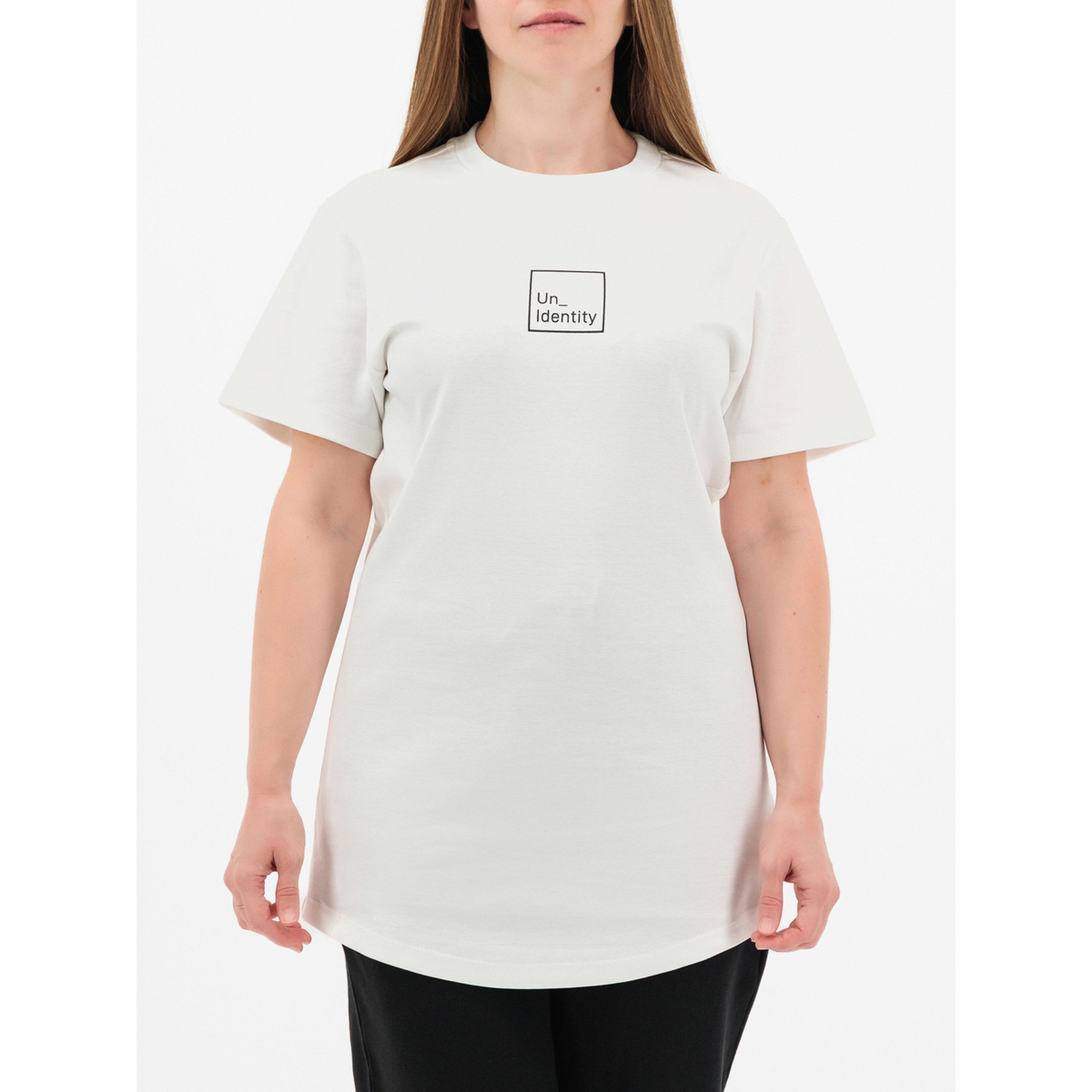 تيشيرت قطني طويل بطبعة مربعة من تشكيلة كور-women-clothing-tshirts-image-3