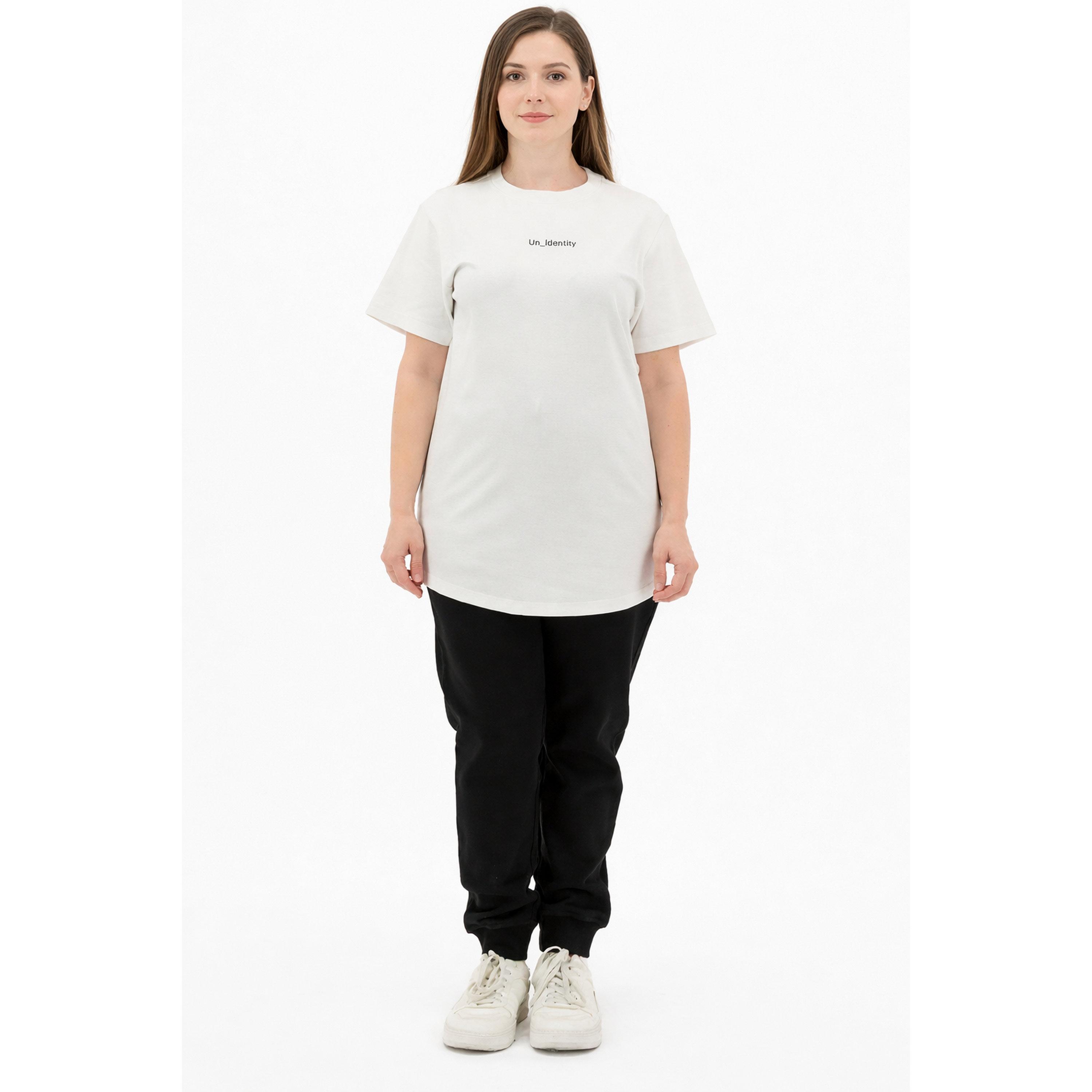 تيشيرت طويل بقصة عادية من تشكيلة جيم-women-clothing-tshirts-image-2