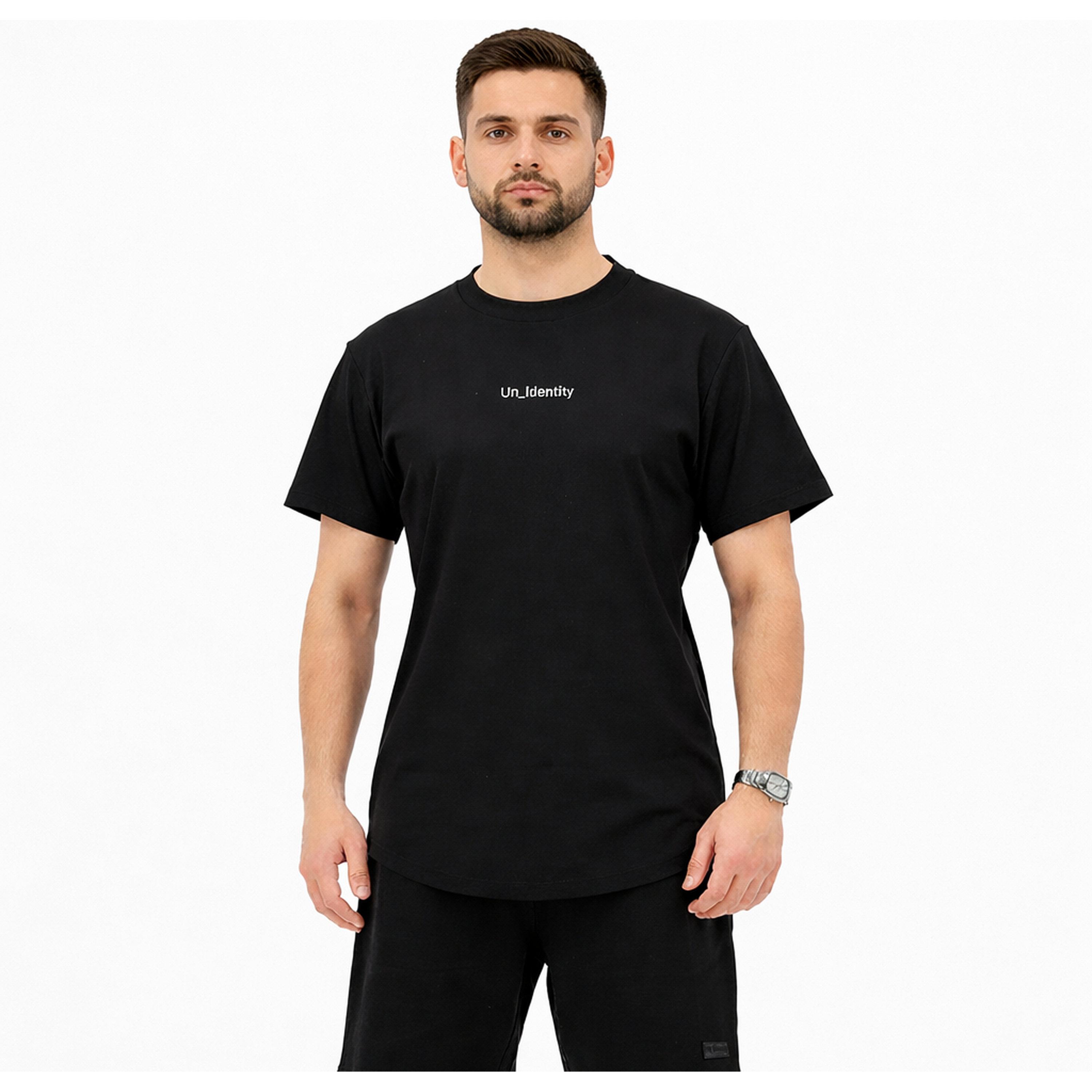 Unidentity Clothing X Styli Men Black Graphic Short Sleeve T-Shirt-men-clothing-tshirtsandpolos-tshirts-image-1