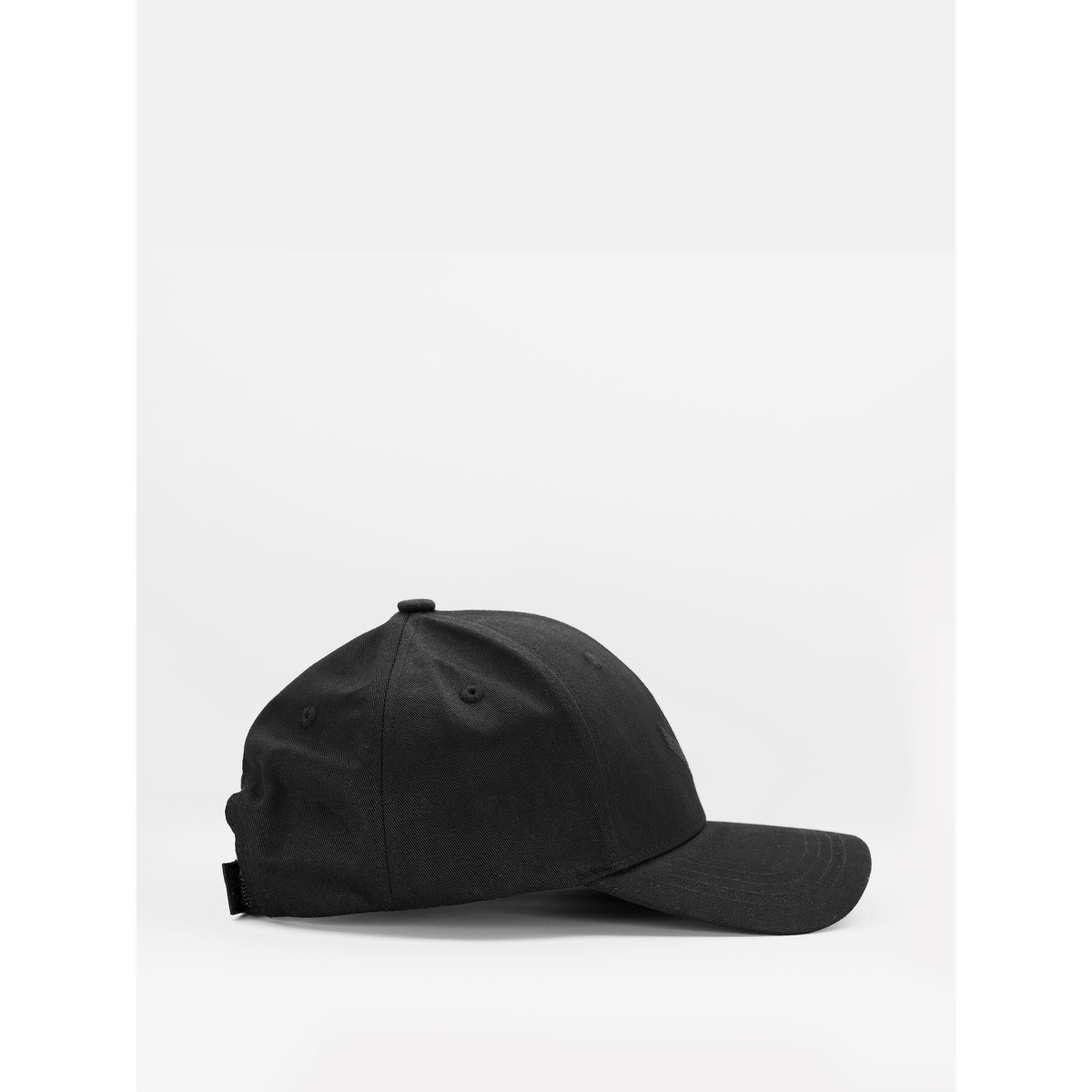 Unidentity Clothing X Styli Black Organic Cotton Baseball Cap-men-caps-image-2