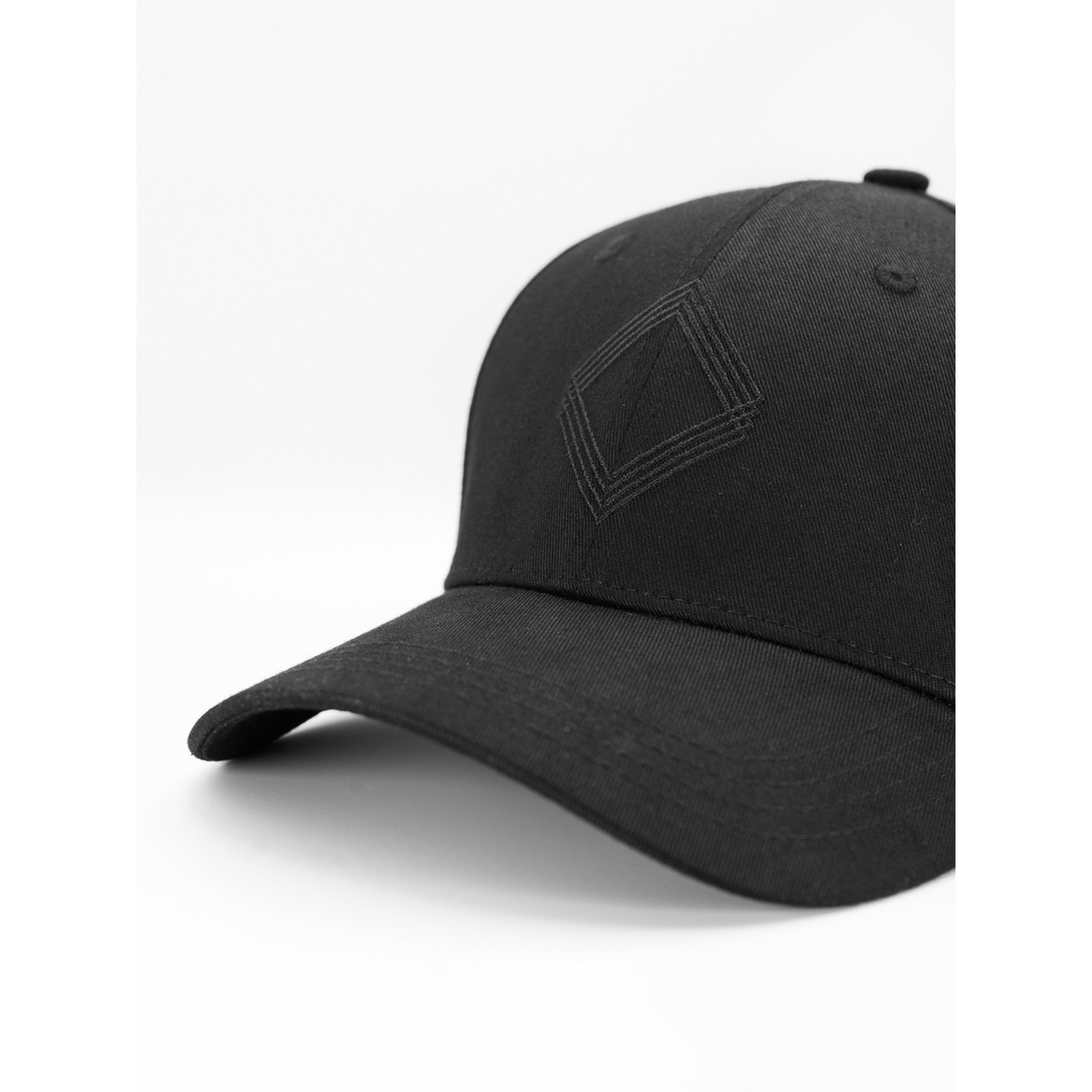 Unidentity Clothing X Styli Black Organic Cotton Baseball Cap-men-caps-image-4
