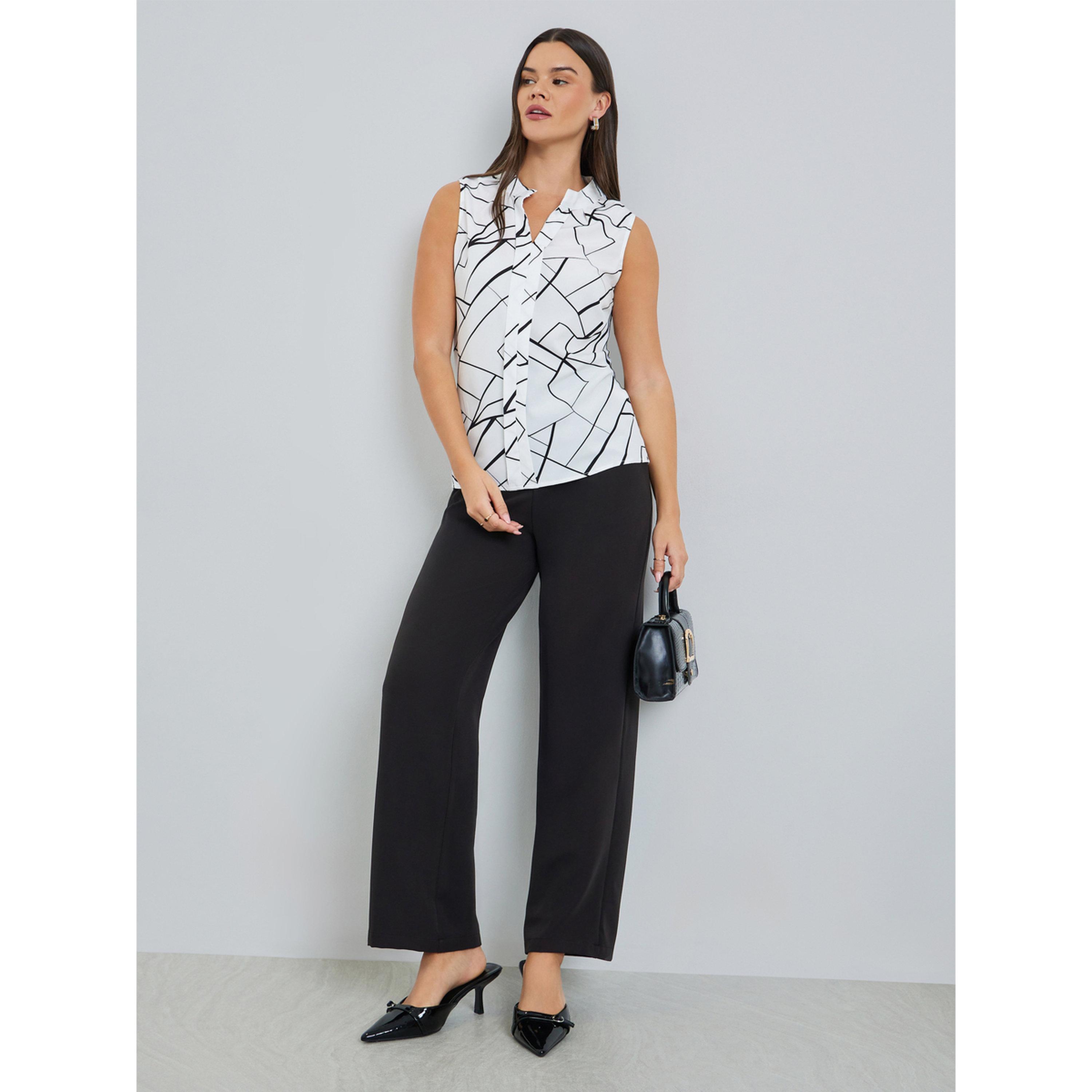Take Two Women White Sleeveless Top-women-clothing-shirtsandblouses-blouses-image-2
