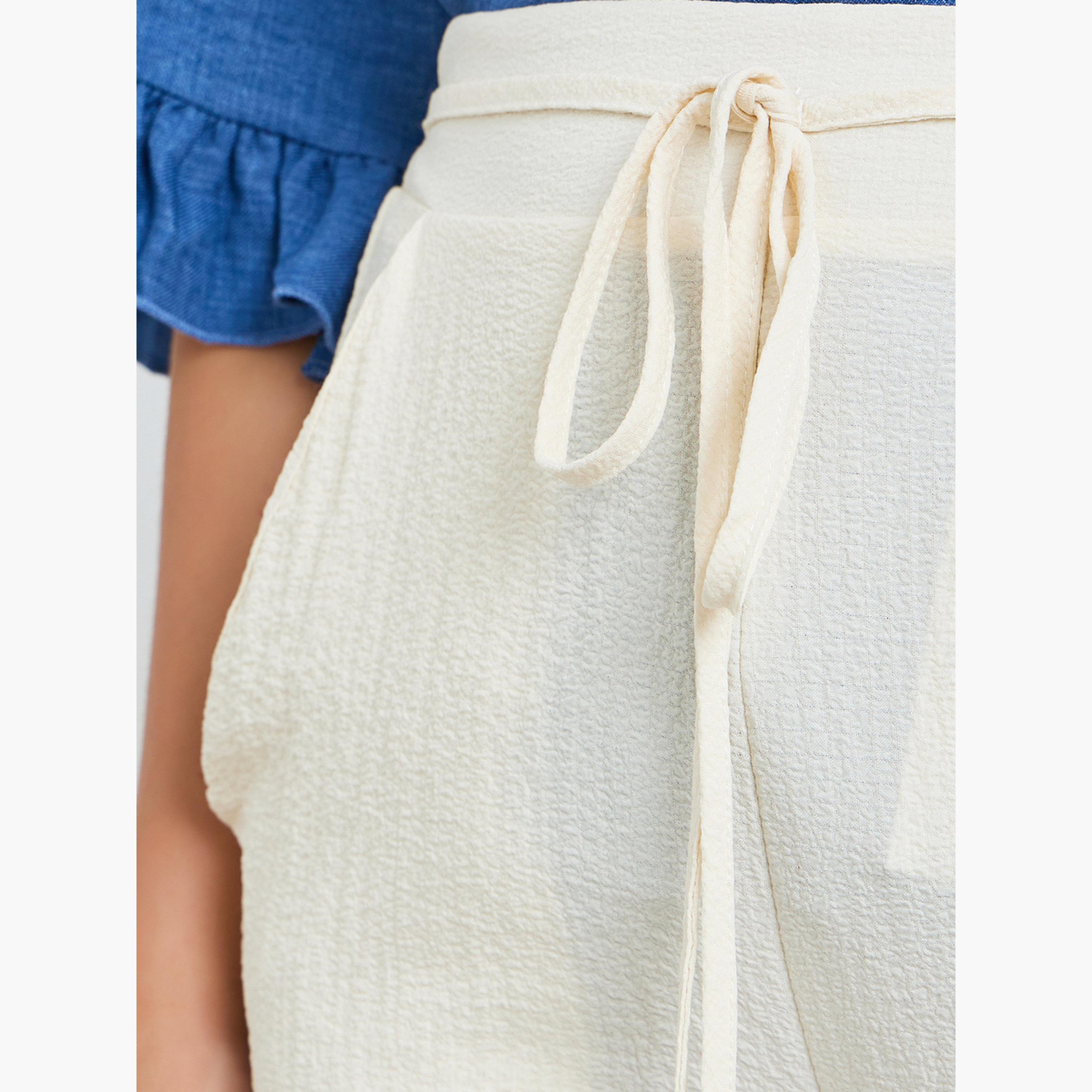 Take Two Women White Drawstring Waist Straight Leg Pants-women-clothing-bottoms-trousers-image-4