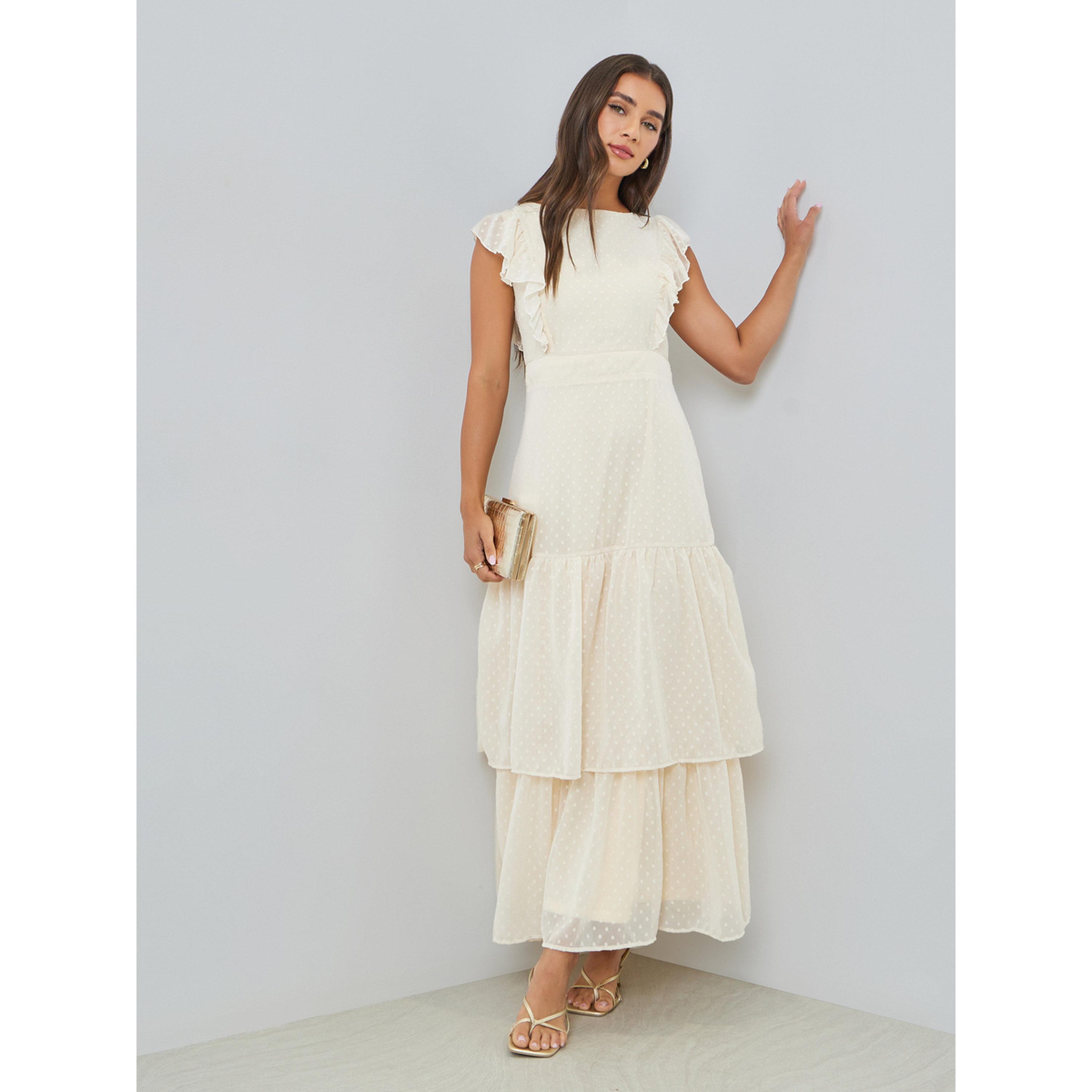 فستان طويل مزين بكسرات-women-clothing-dresses-image-3