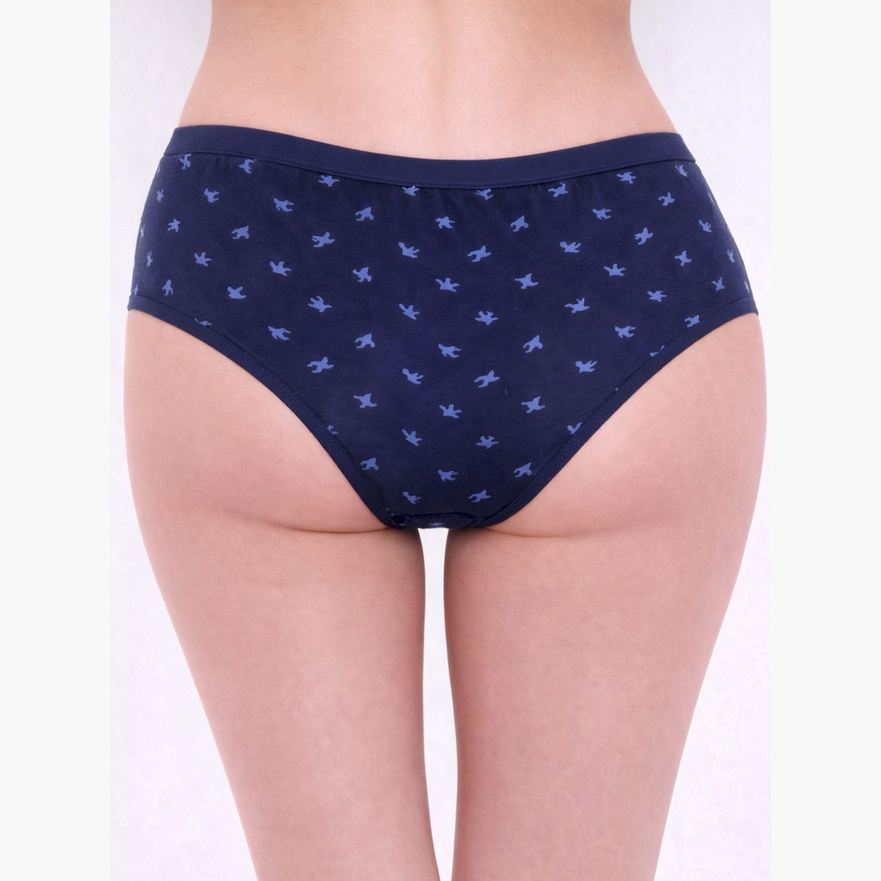 مجموعة من 3 سراويل داخلية بخصر متوسط-women-clothing-lingerie-panties-image-2
