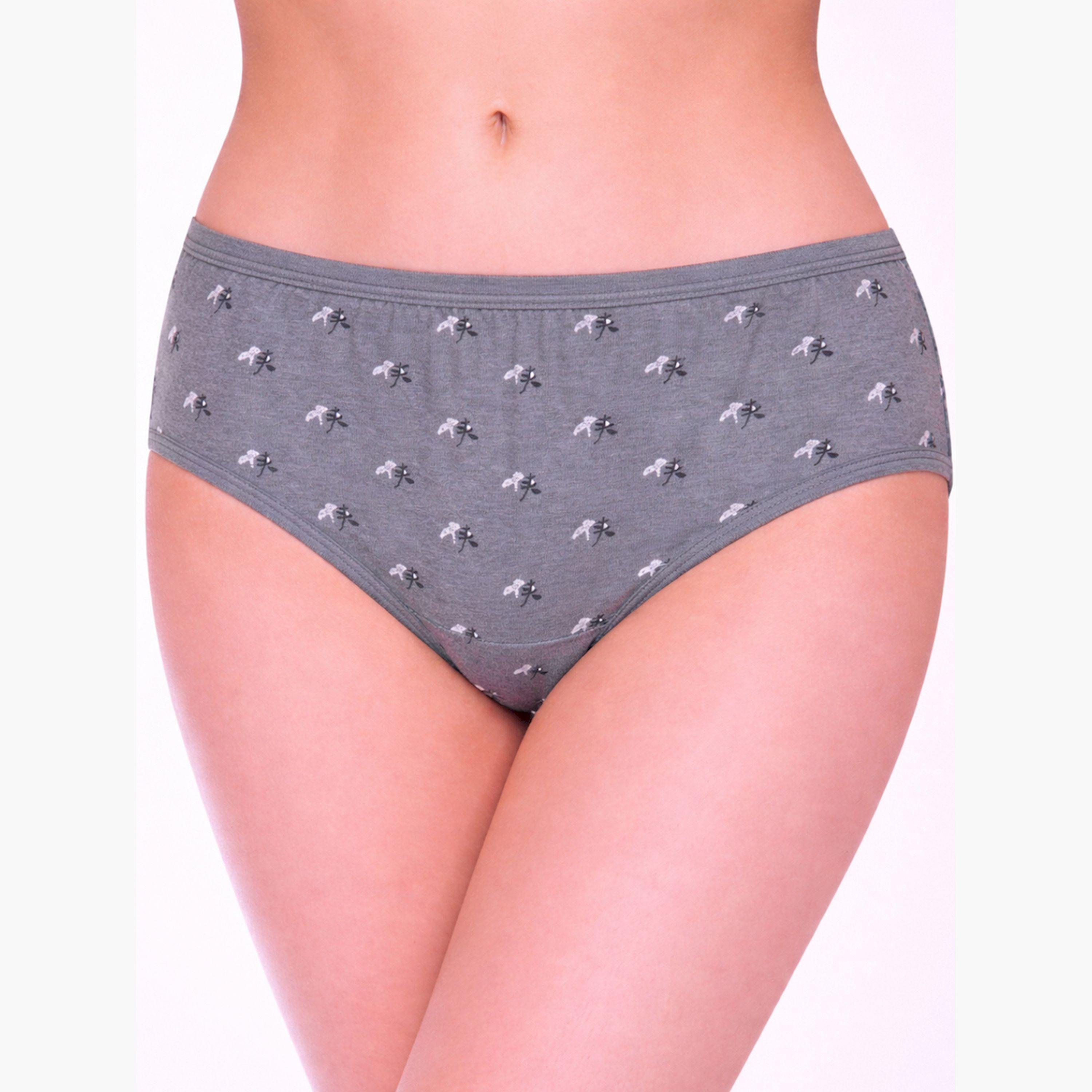 مجموعة من 3 سراويل داخلية بخصر متوسط-women-clothing-lingerie-panties-image-3