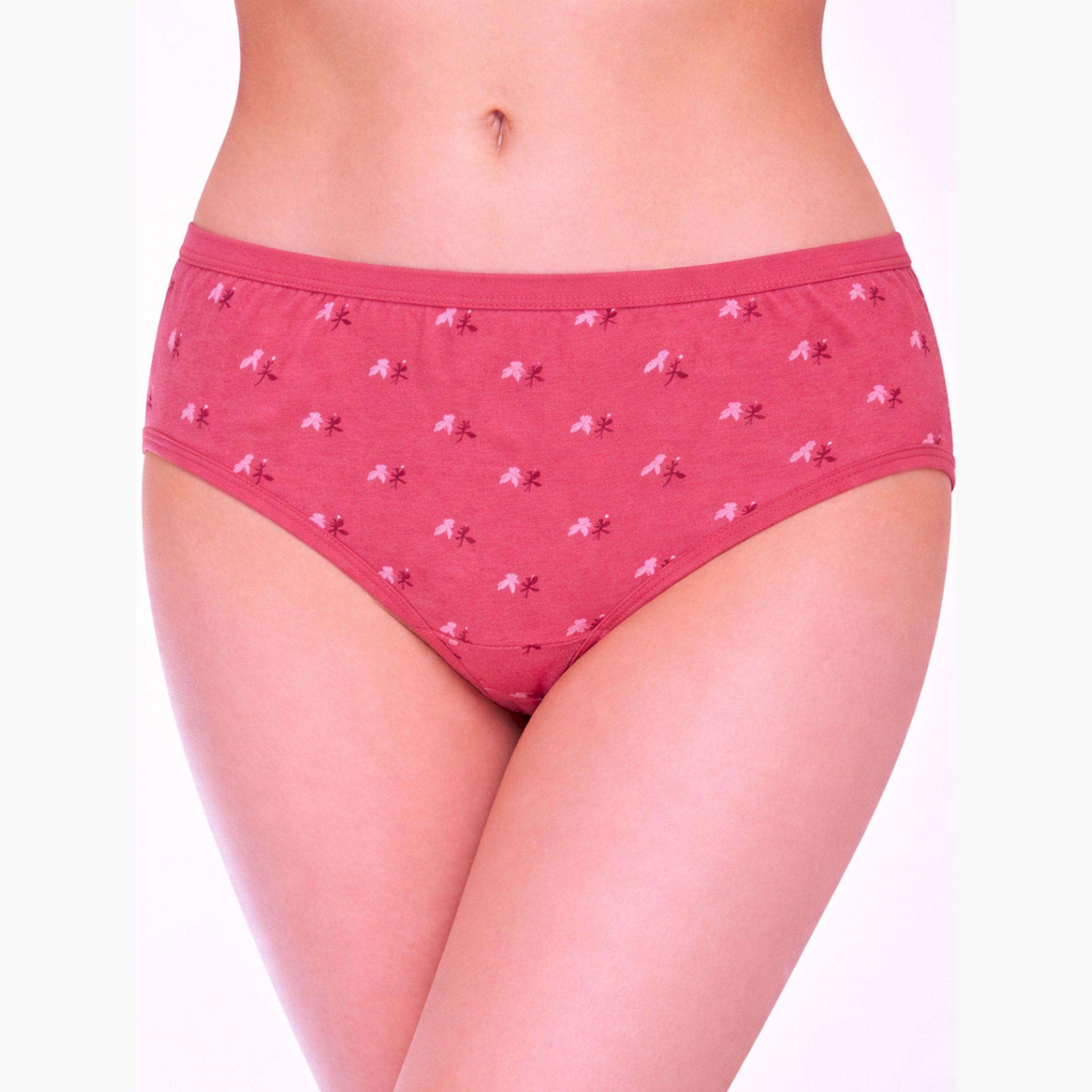 مجموعة من 3 سراويل داخلية بخصر متوسط-women-clothing-lingerie-panties-image-6