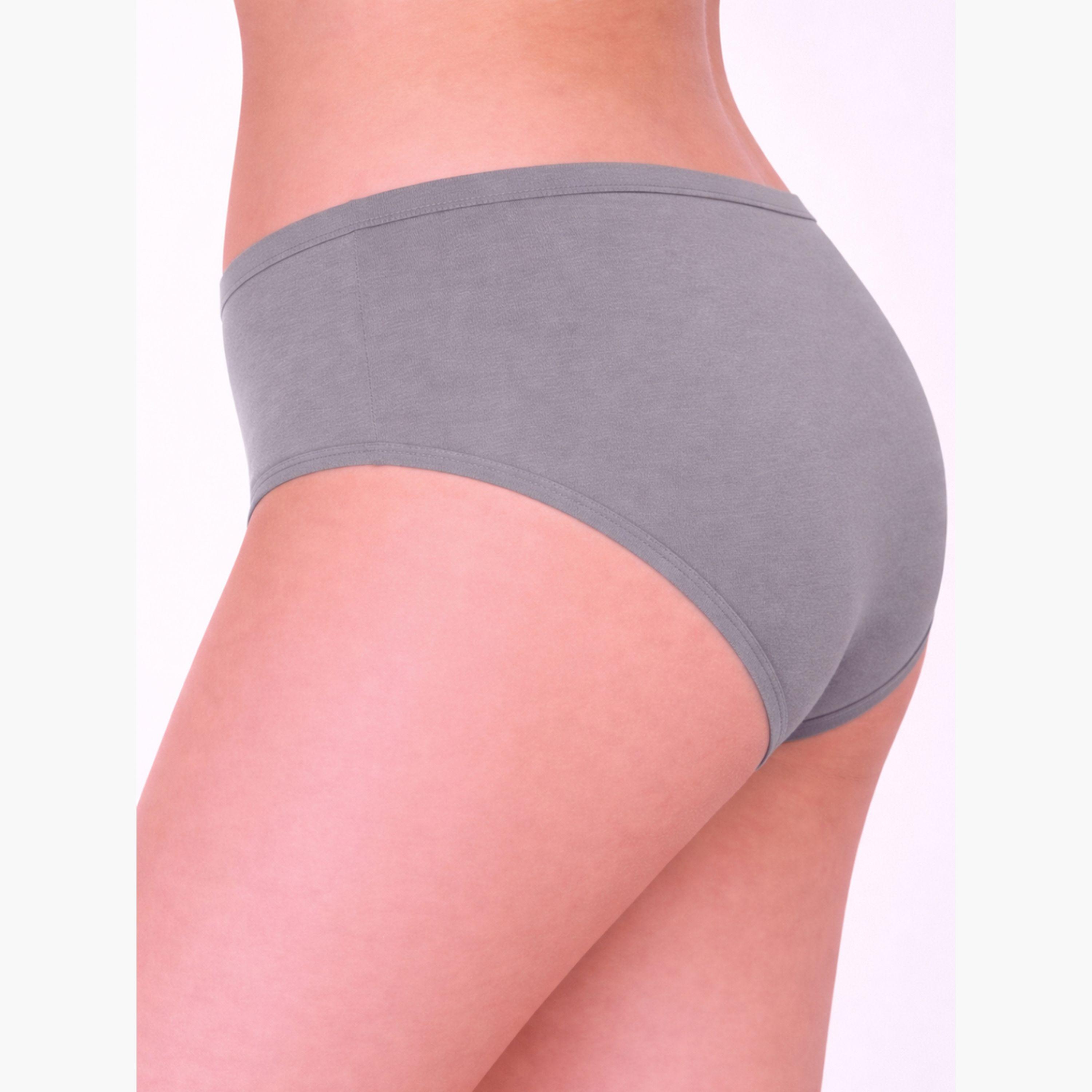 مجموعة من 3 سراويل داخلية بخصر متوسط-women-clothing-lingerie-panties-image-3