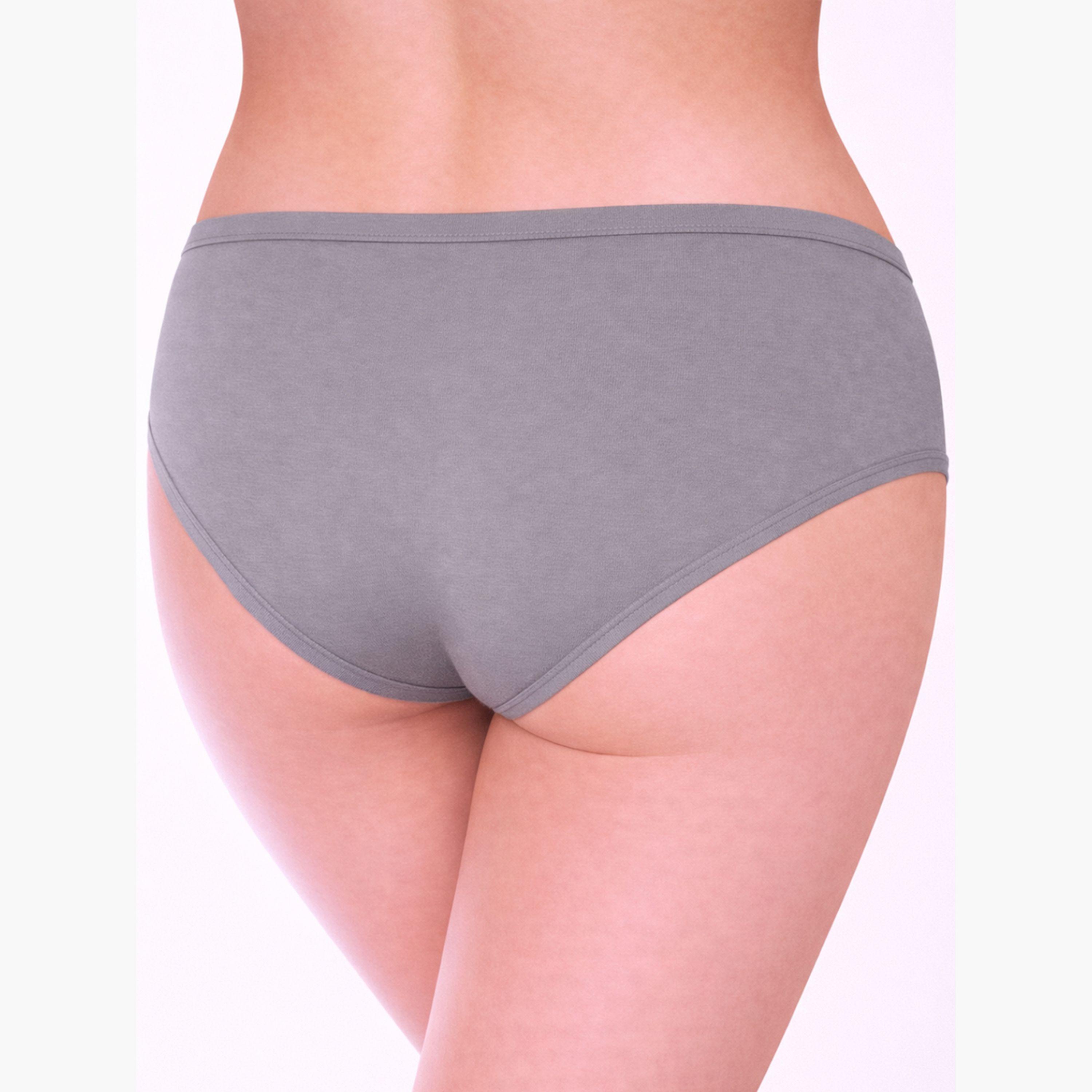 مجموعة من 3 سراويل داخلية بخصر متوسط-women-clothing-lingerie-panties-image-2