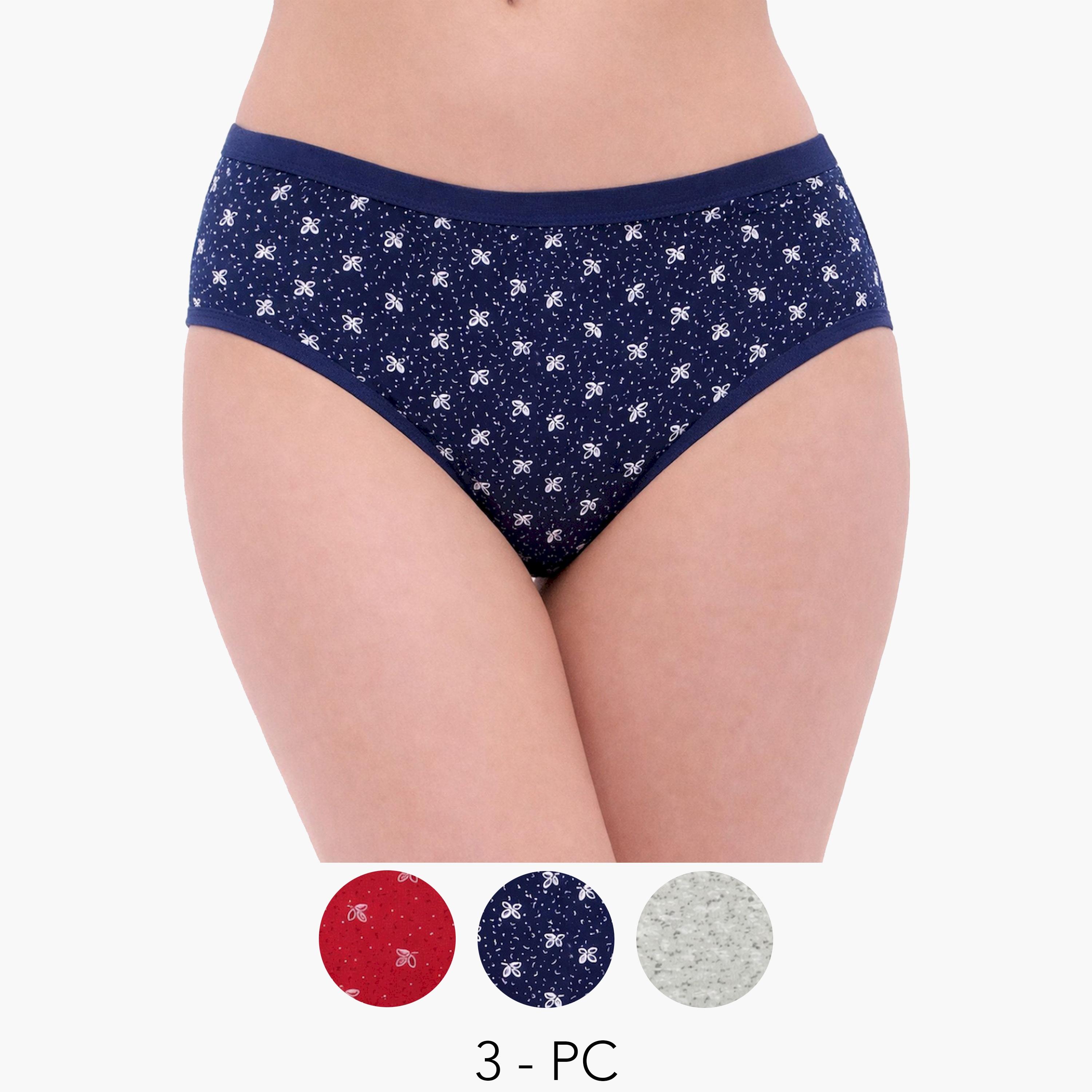مجموعة من 3 سراويل داخلية بطبعات-women-clothing-lingerie-panties-image-1