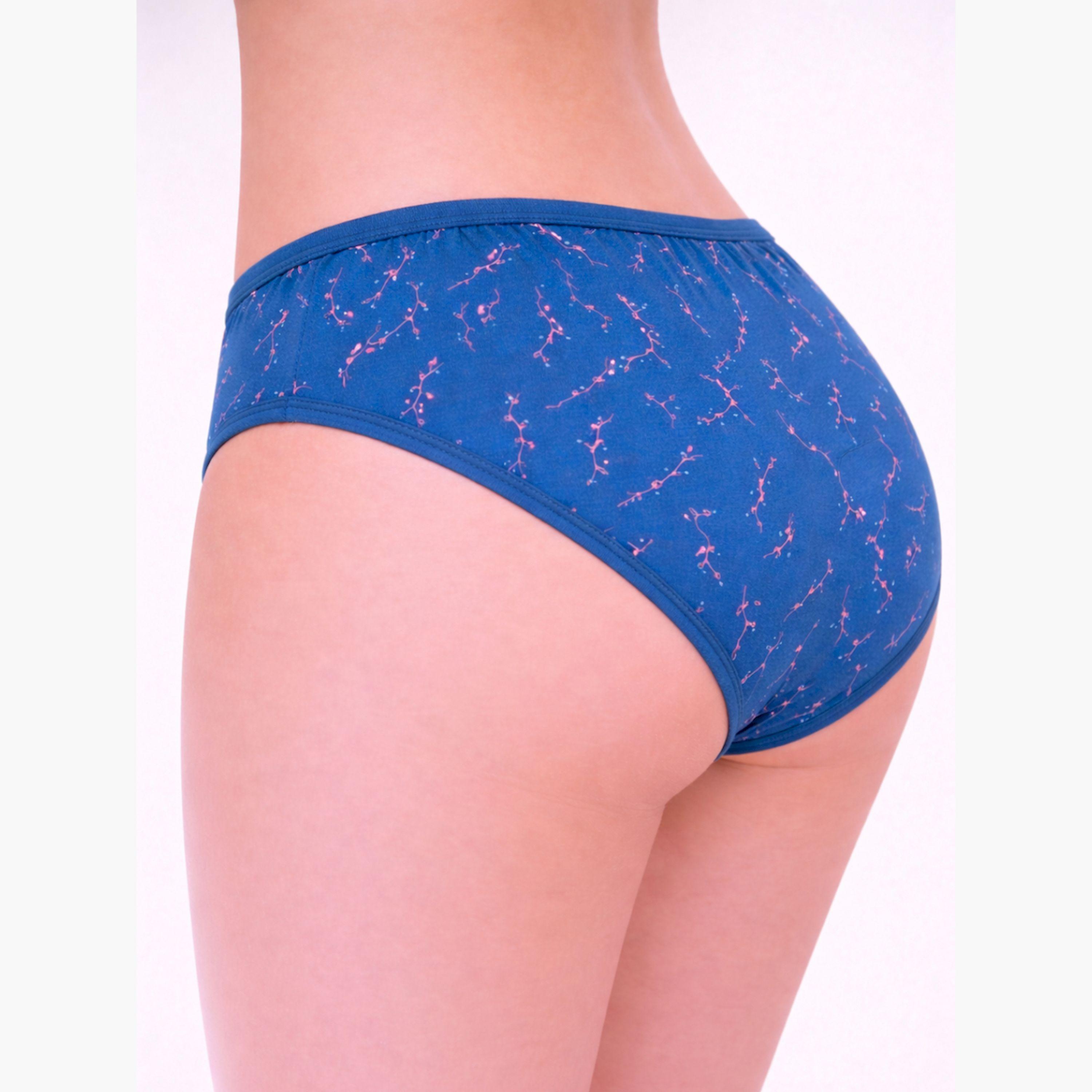 مجموعة من 3 سراويل داخلية بخصر مطاطي-women-clothing-lingerie-panties-image-3