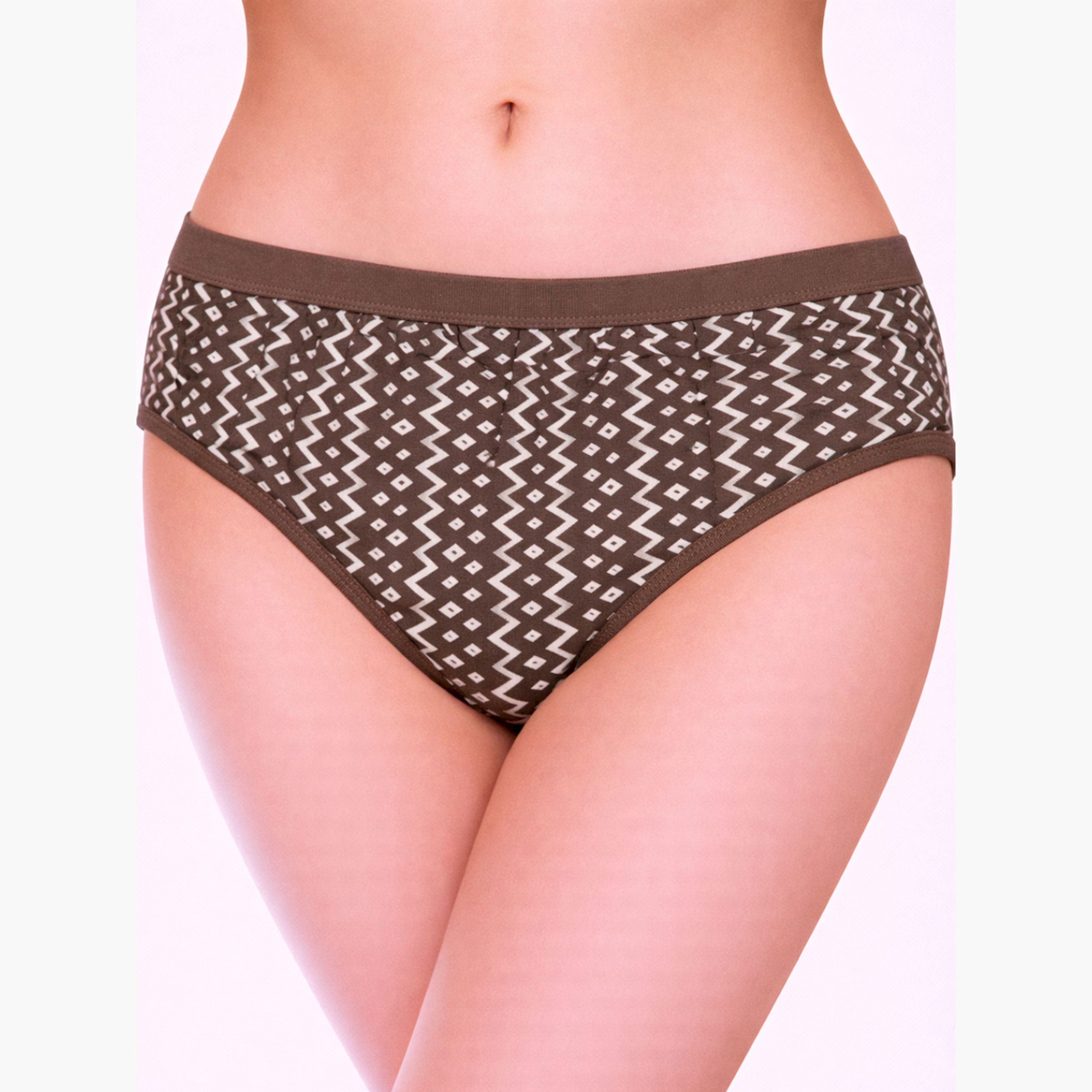 مجموعة من 3 سراويل داخلية بخصر متوسط-women-clothing-lingerie-panties-image-6
