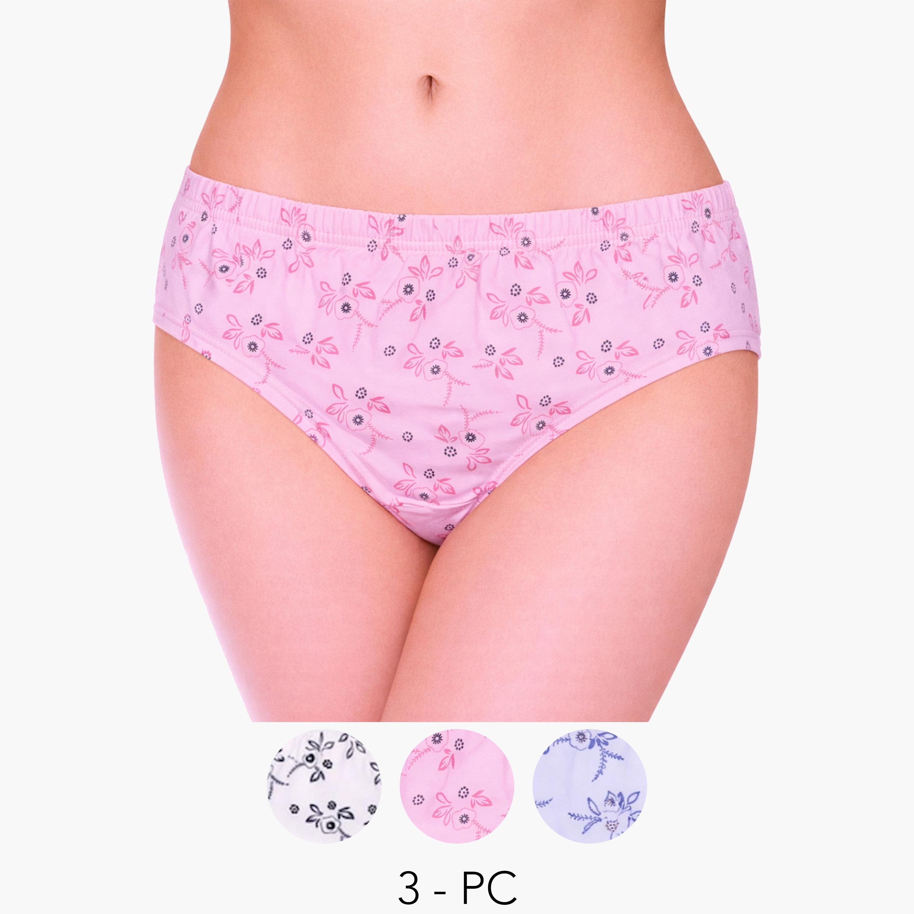 مجموعة من 3 سراويل داخلية بطبعات-women-clothing-lingerie-panties-image-1