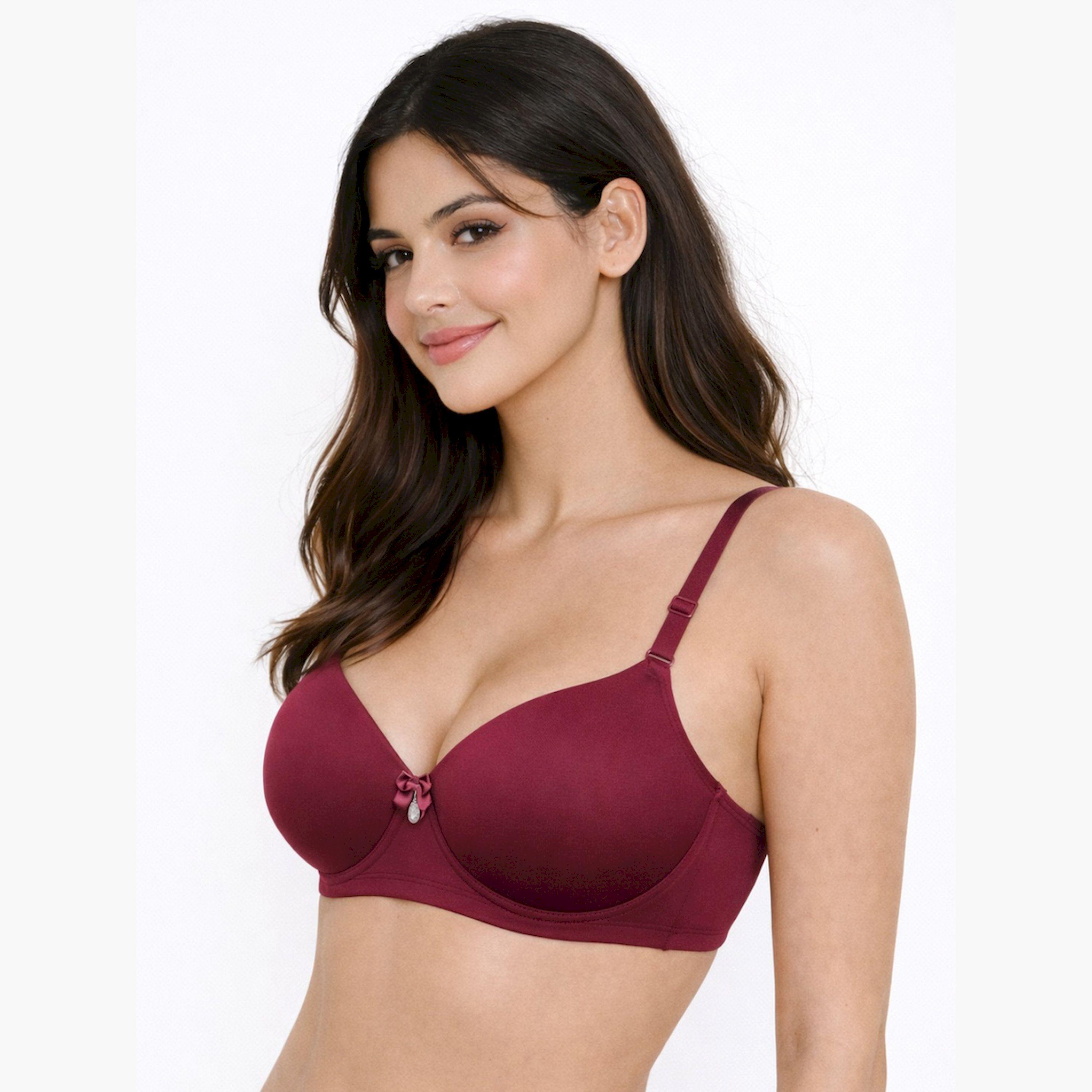 Take Two Pack of 2- Padded Non-Wired Full Coverage Spacer Cup T-Shirt Bra-women-clothing-lingerie-bras-image-5