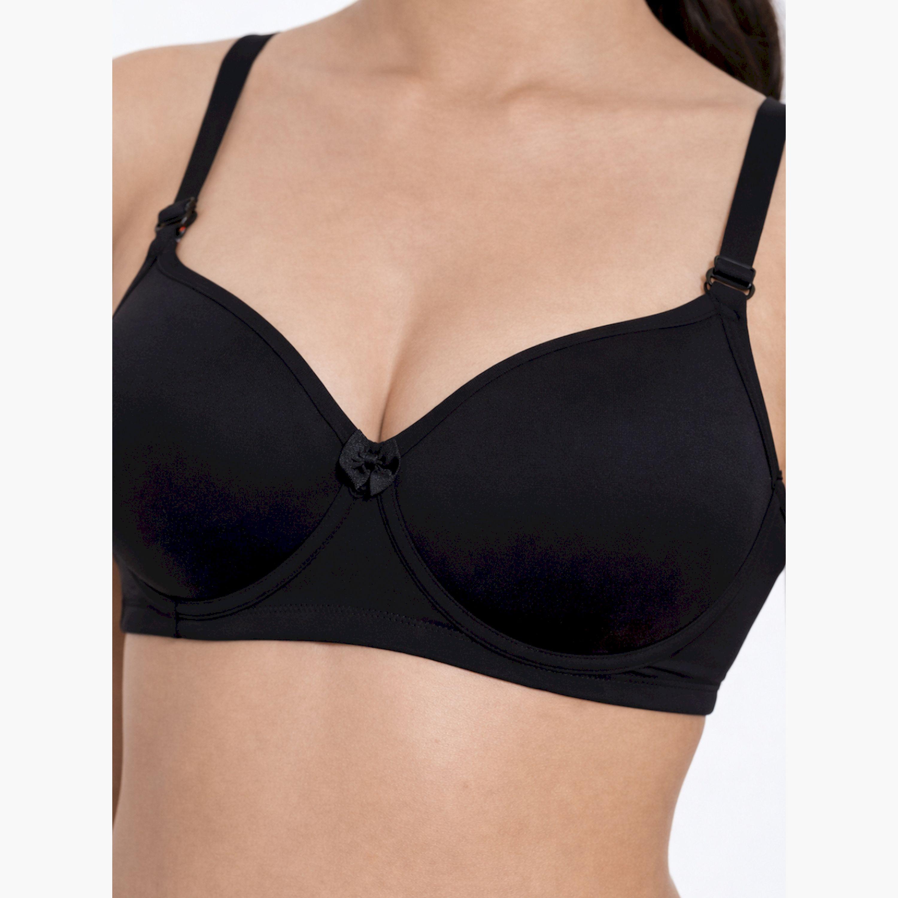Take Two Pack of 2-Padded Non-Wired Full Coverage Spacer Cup T-Shirt Bra-women-clothing-lingerie-bras-image-6