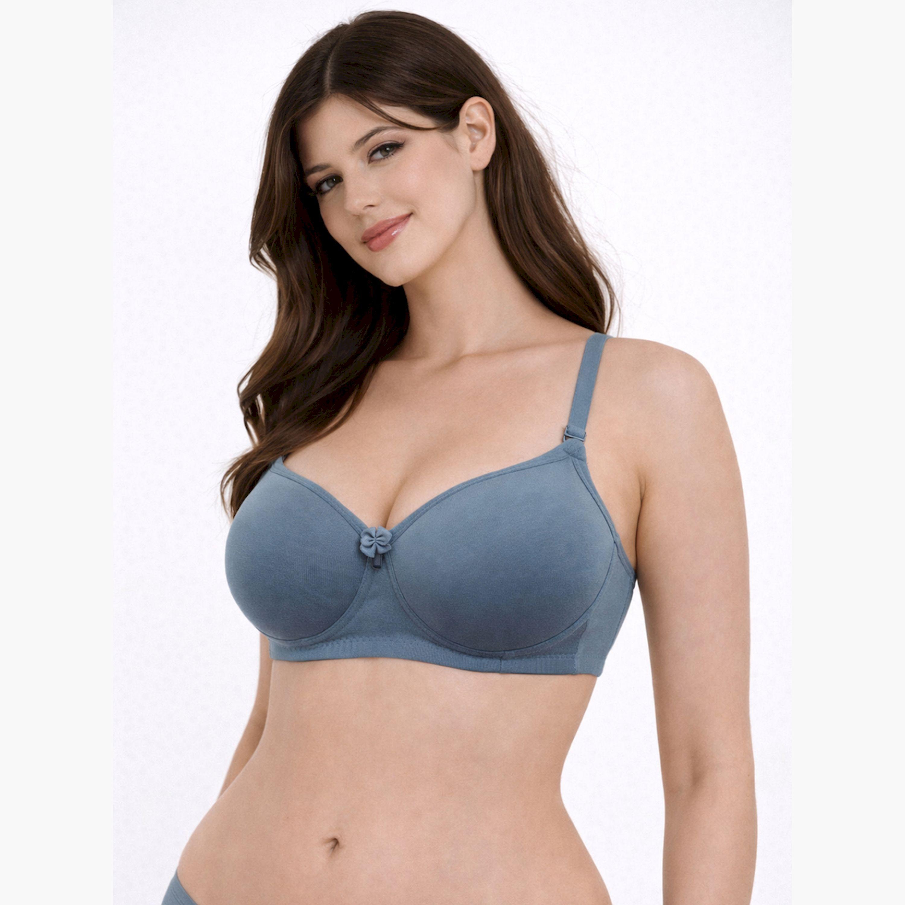Take Two Pack of 2- Padded Non-Wired Full Coverage Spacer Cup T-Shirt Bra-women-clothing-lingerie-bras-image-3