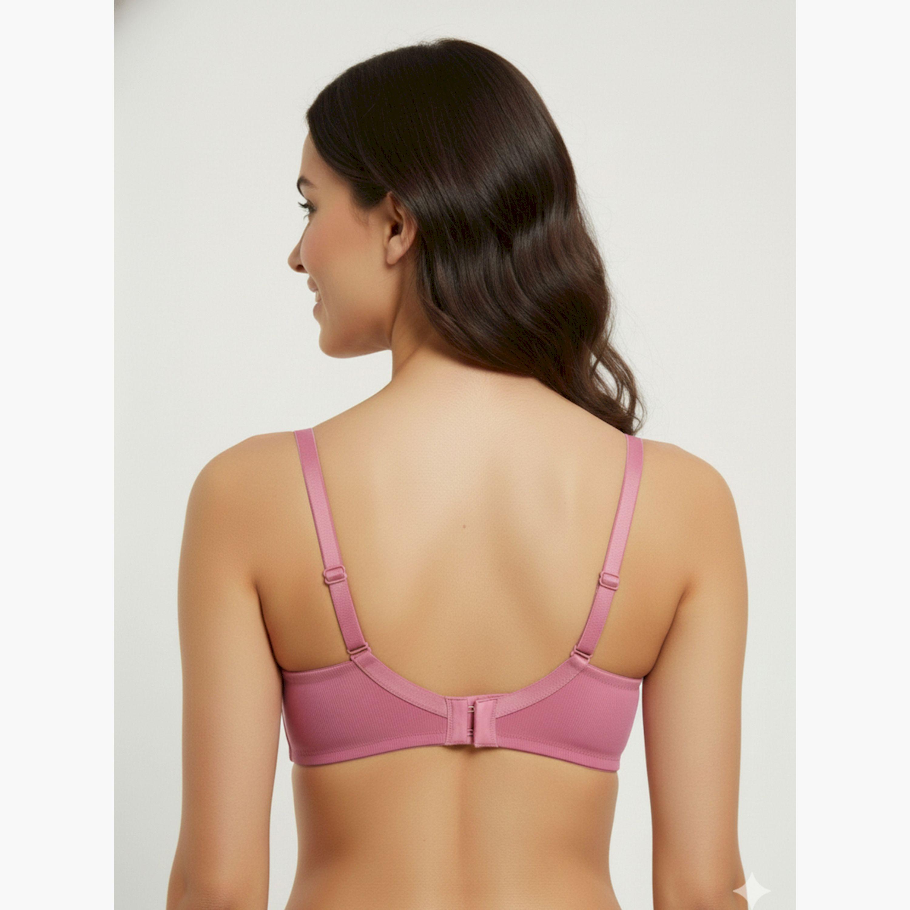 Take Two Pack of 2- Premium Ribbed Textured Padded Bra-women-clothing-lingerie-bras-image-4