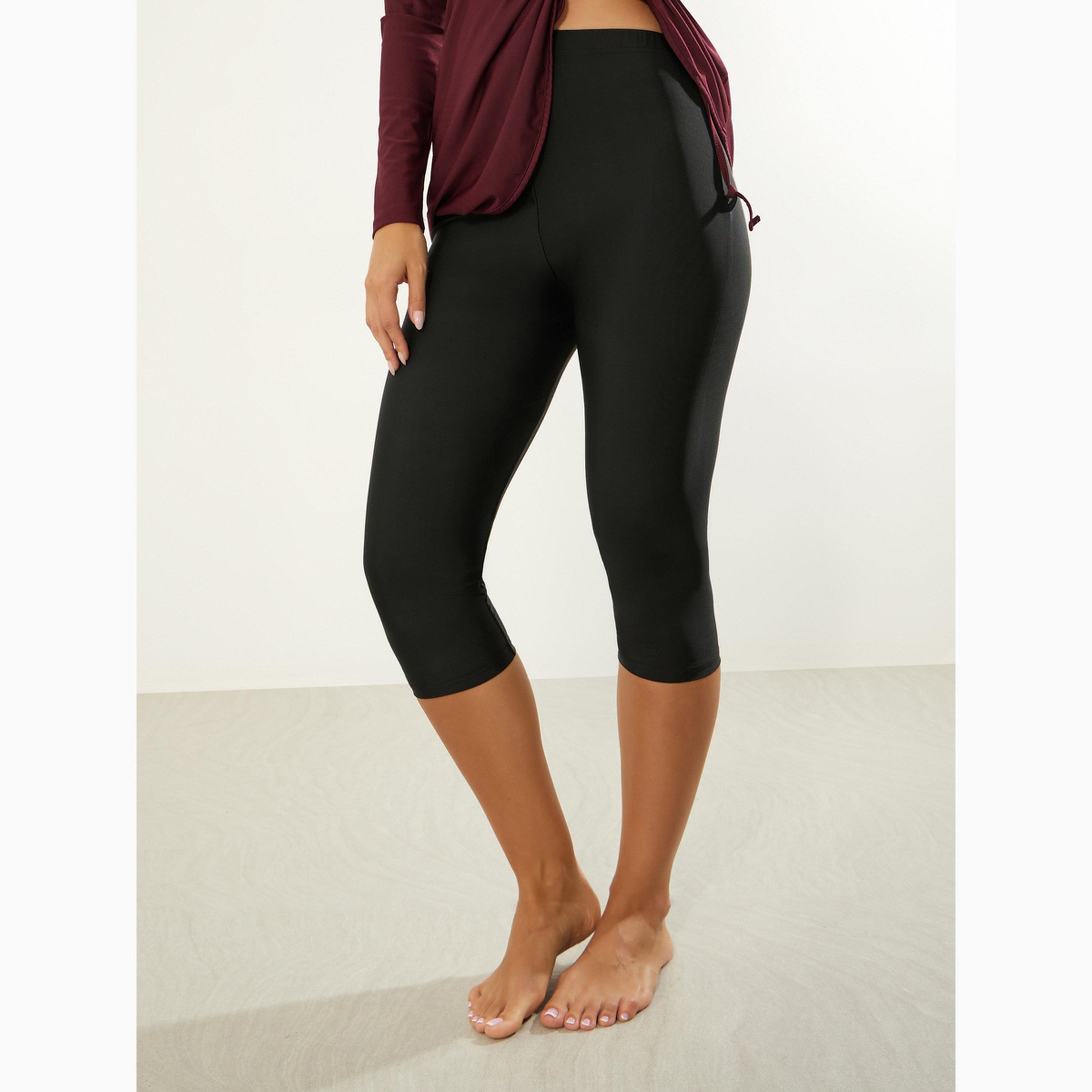Styli Pack of 2 - Long Sleeve Tunic Burkini with Half Zip and Capri Leggings Set-women-clothing-swimandbeach-swim-burkinis-image-5