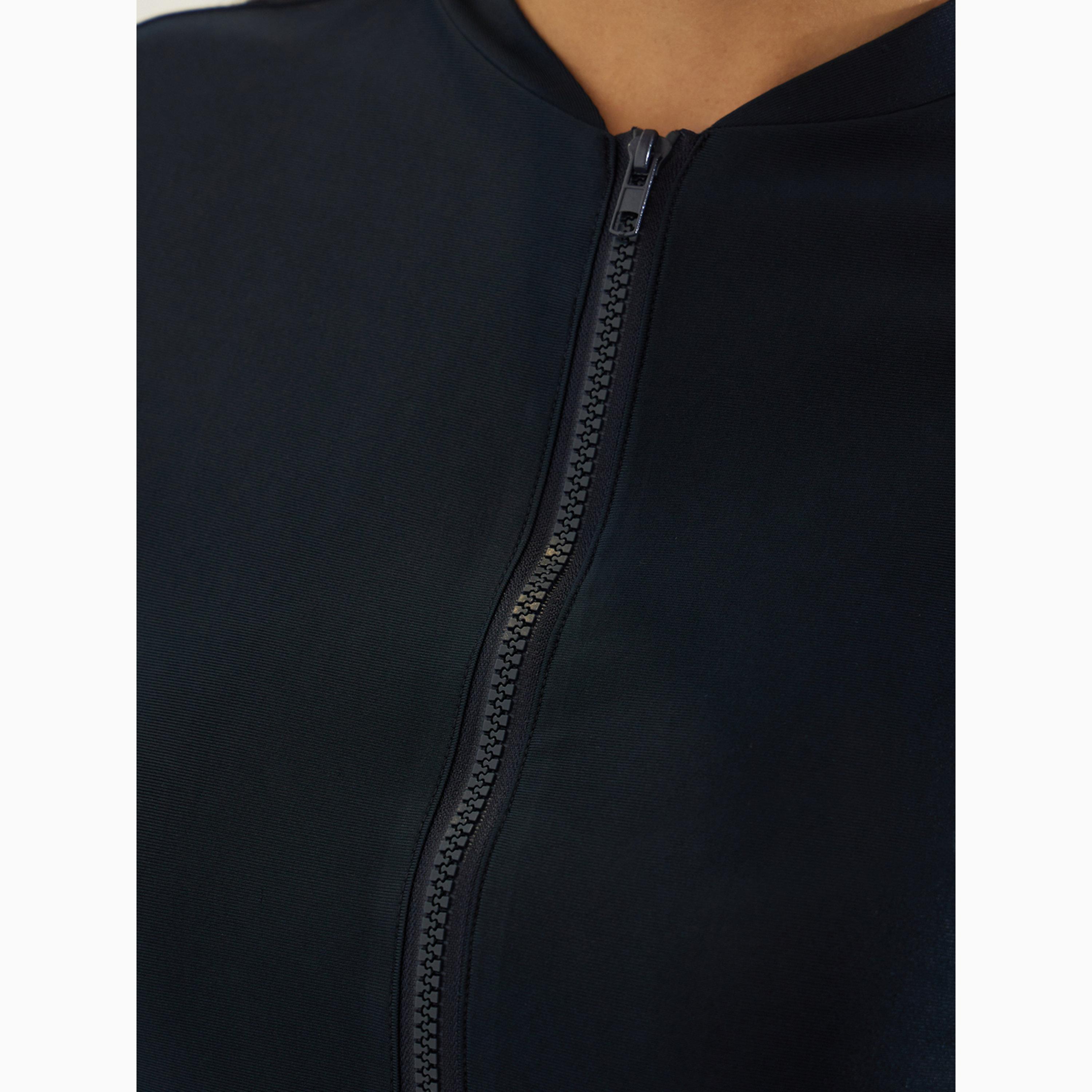 Styli Pack of 2 - Full Sleeve Half Zip Tunic with Ruffle Detail and Leggings Burkini Set-women-clothing-swimandbeach-swim-burkinis-image-3