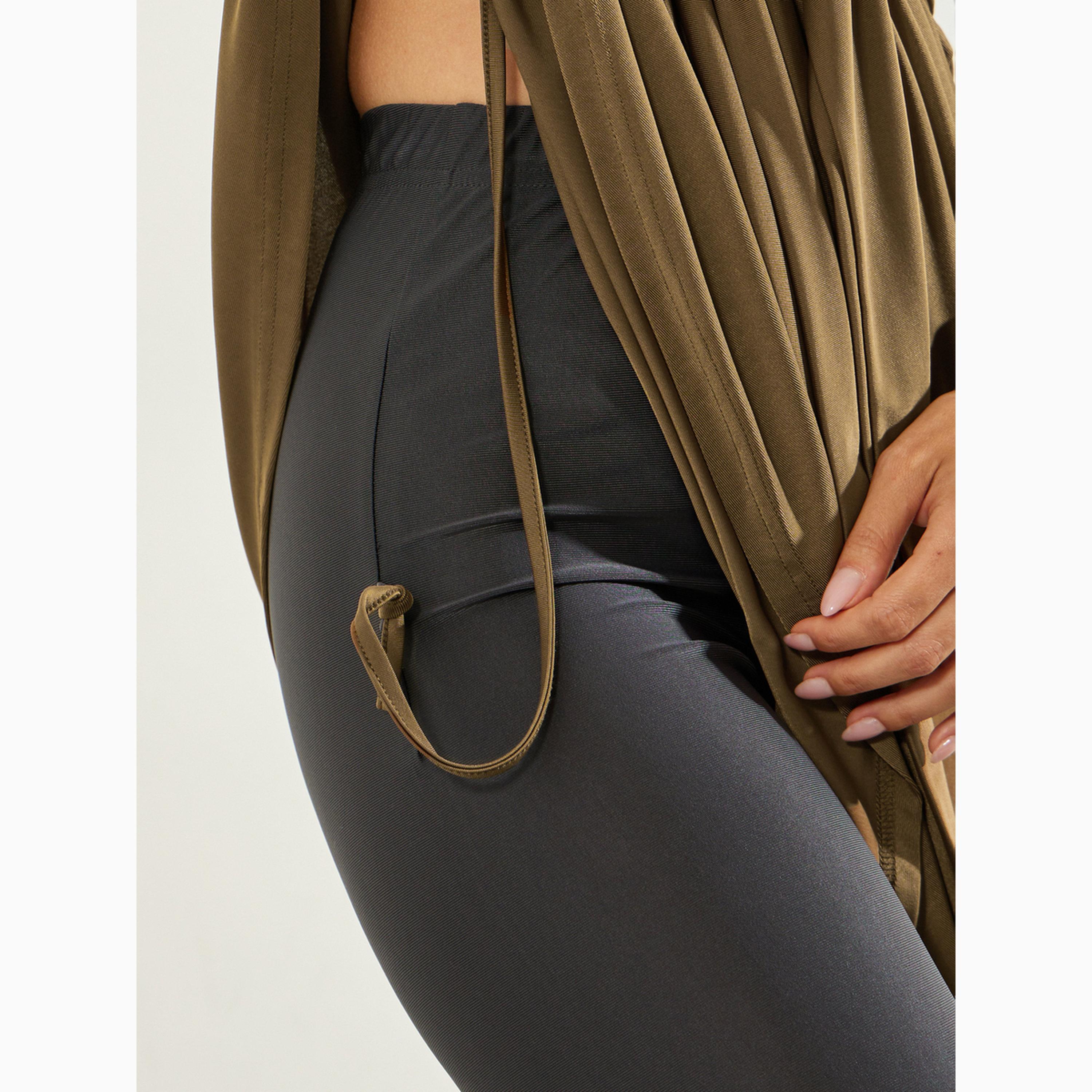 Styli Pack of 3 -  Full Sleeve Long Tunic with Tie Knot Detail, Cap and Leggings Burkini Set-women-clothing-swimandbeach-swim-burkinis-image-5