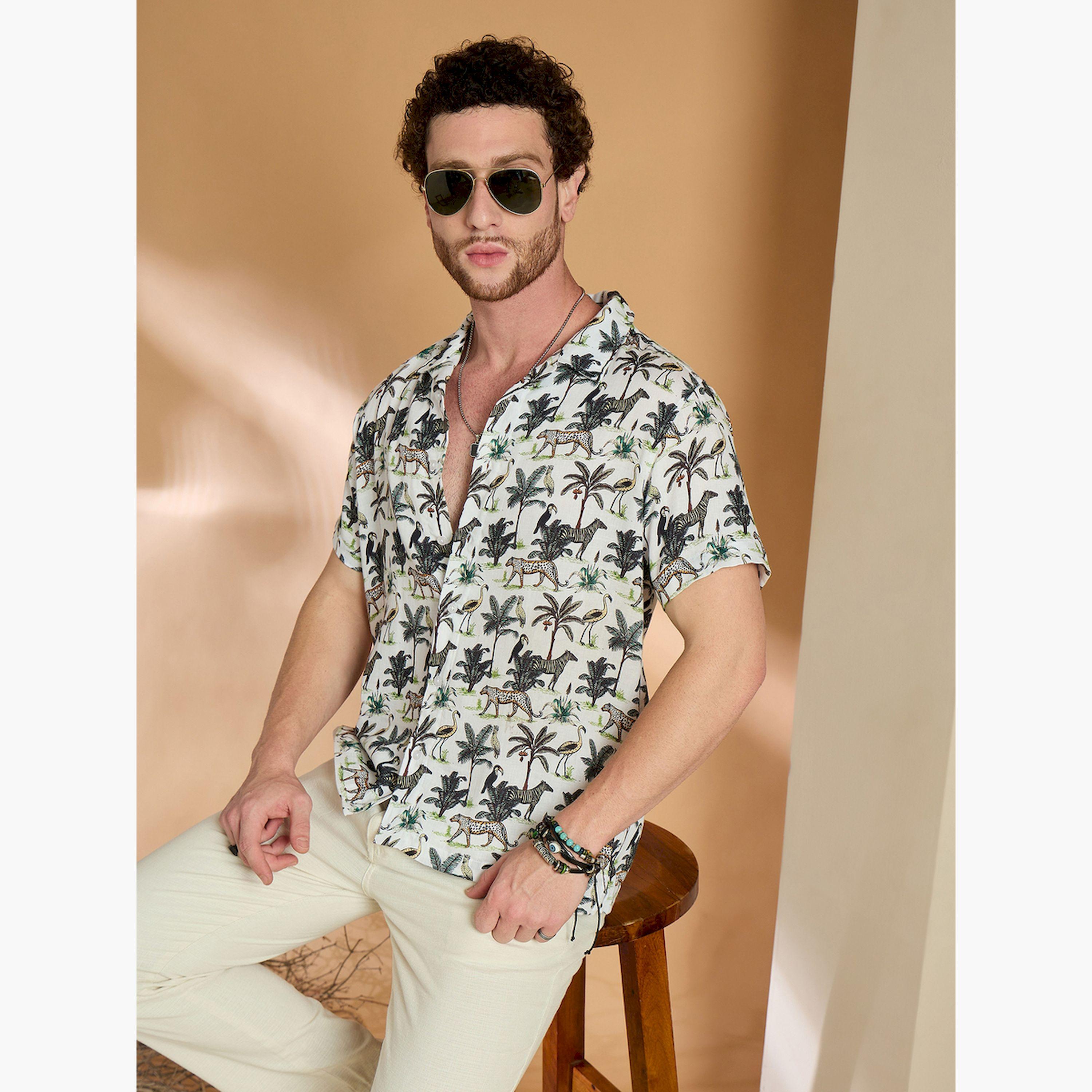 REPRISE X Styli White All Over Print Casual Shirt-men-clothing-shirts-image-5