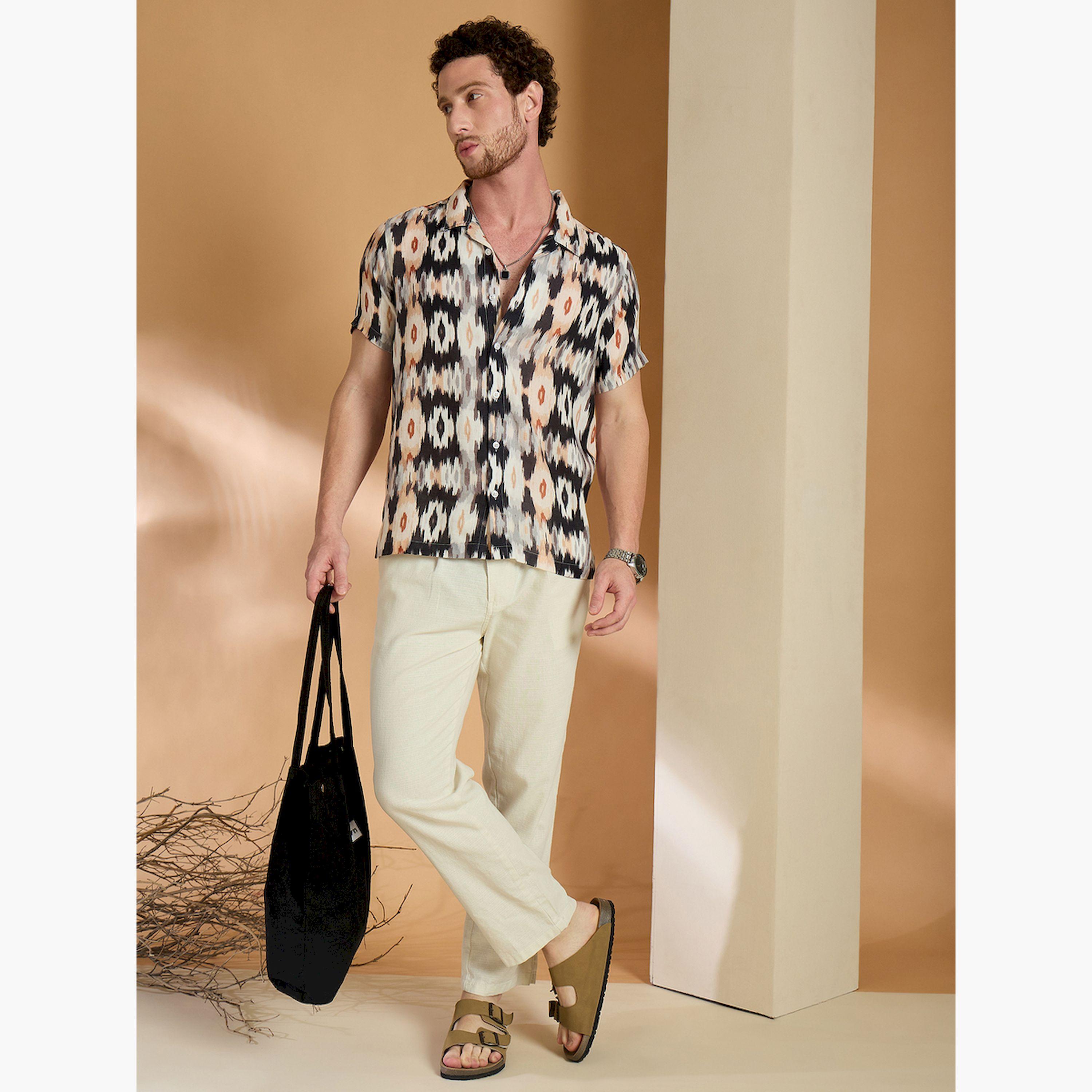 قميص كاجوال بطبعة تاي داي-men-clothing-shirts-image-2