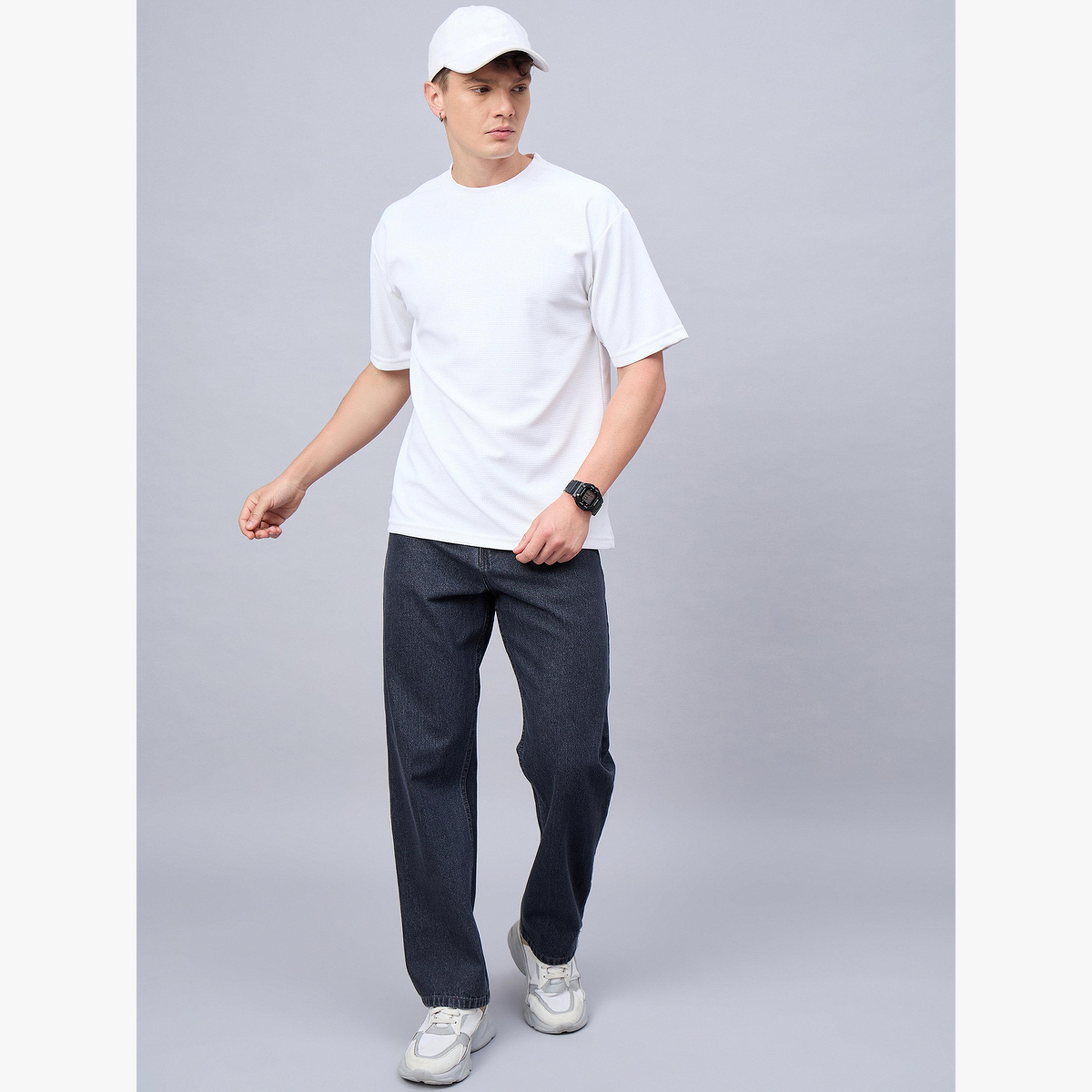 تيشيرتات قصة واسعة بملمس بارز-men-clothing-tshirtsandpolos-tshirts-image-2