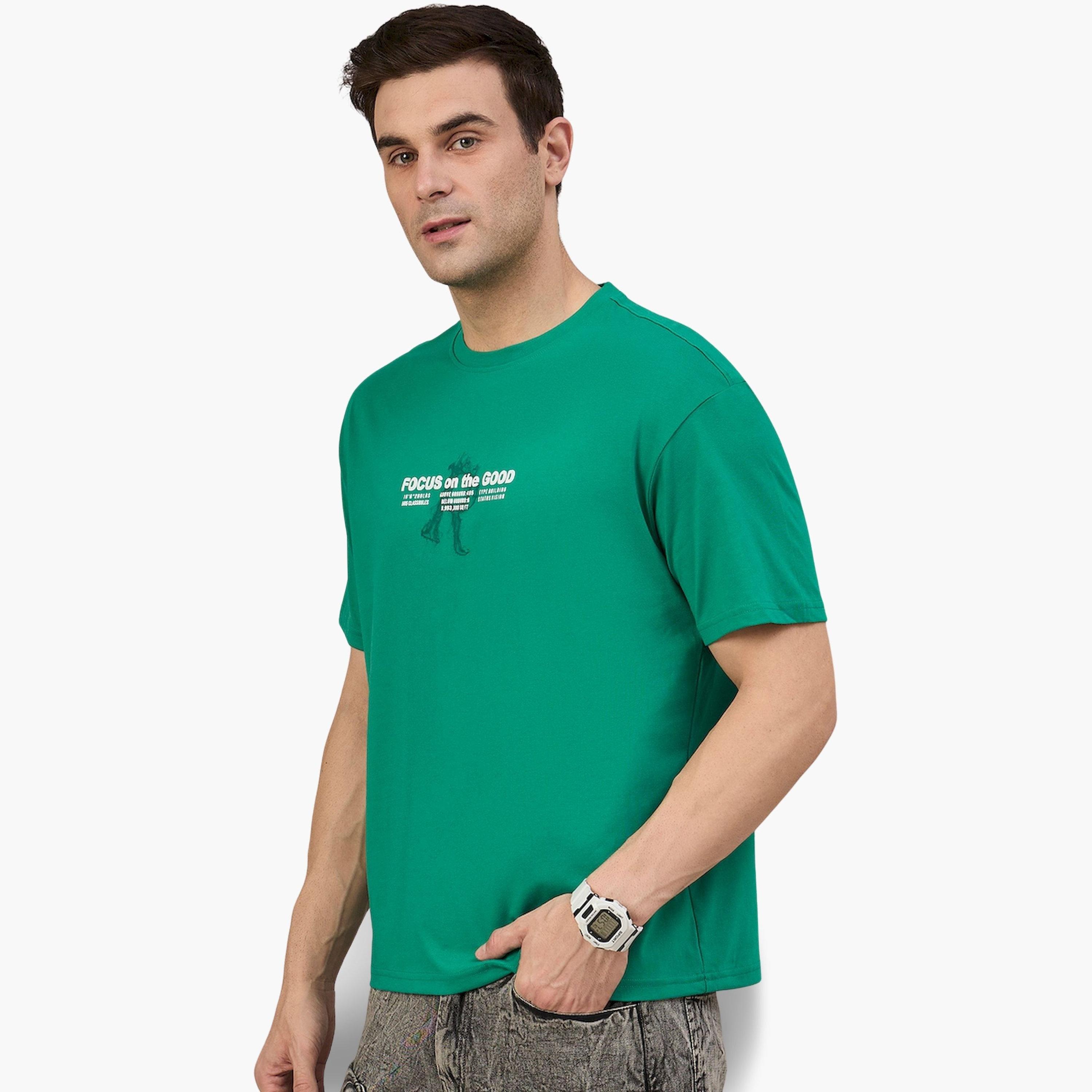 REPRISE X Styli Green Printed Boxy T-Shirt-men-clothing-tshirtsandpolos-tshirts-image-3