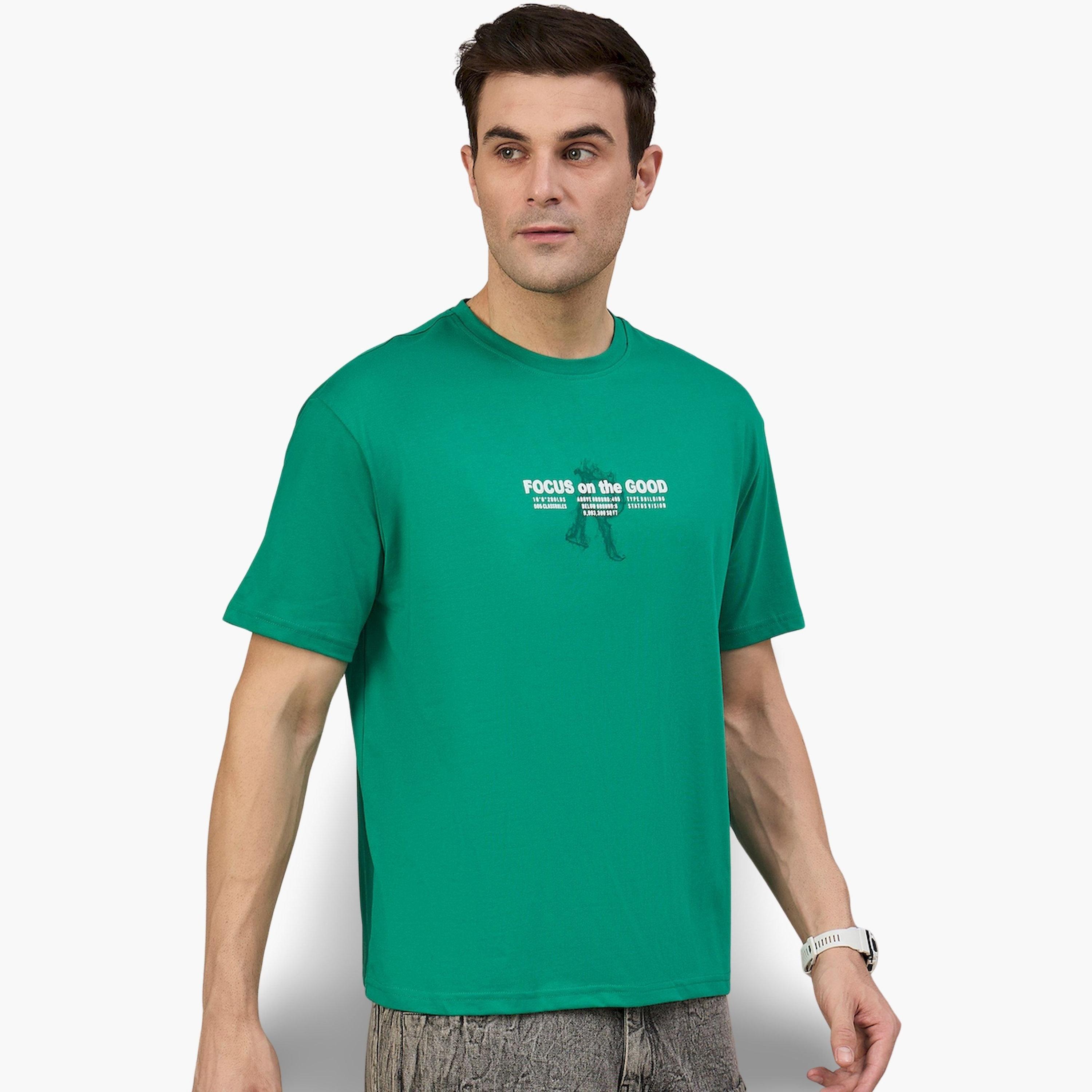 REPRISE X Styli Green Printed Boxy T-Shirt-men-clothing-tshirtsandpolos-tshirts-image-4