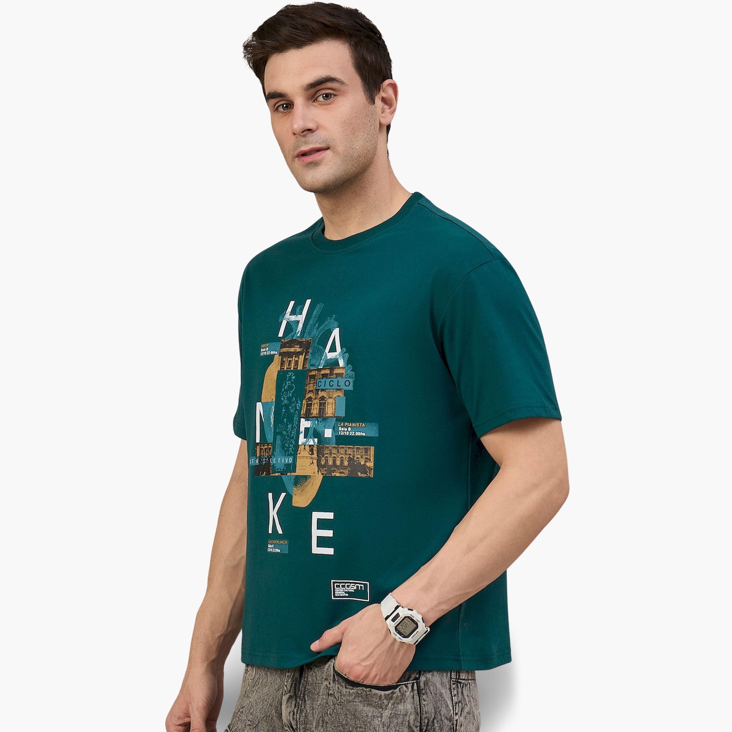 REPRISE X Styli Green Printed Boxy T-Shirt-men-clothing-tshirtsandpolos-tshirts-image-3