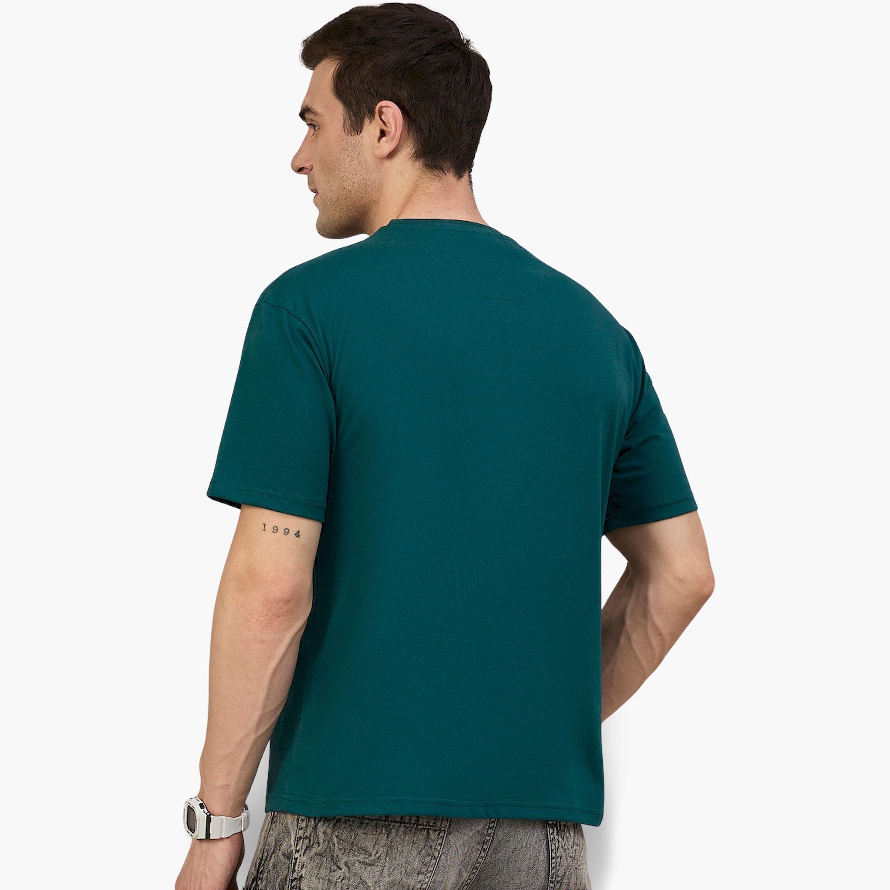 REPRISE X Styli Green Printed Boxy T-Shirt-men-clothing-tshirtsandpolos-tshirts-image-6