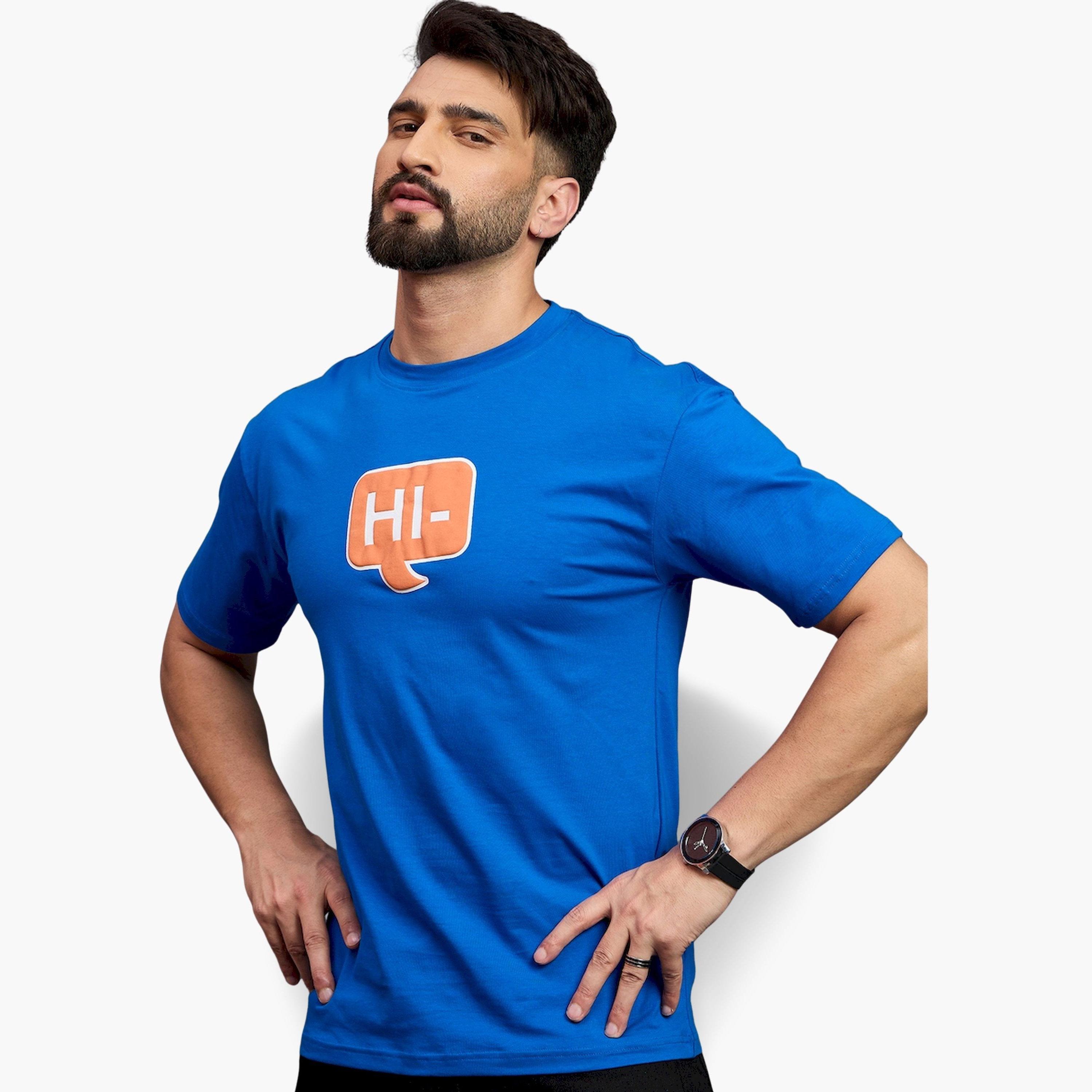 تيشيرت أزرق ملكي بياقة دائرية ومطبوع-men-clothing-tshirtsandpolos-tshirts-image-4