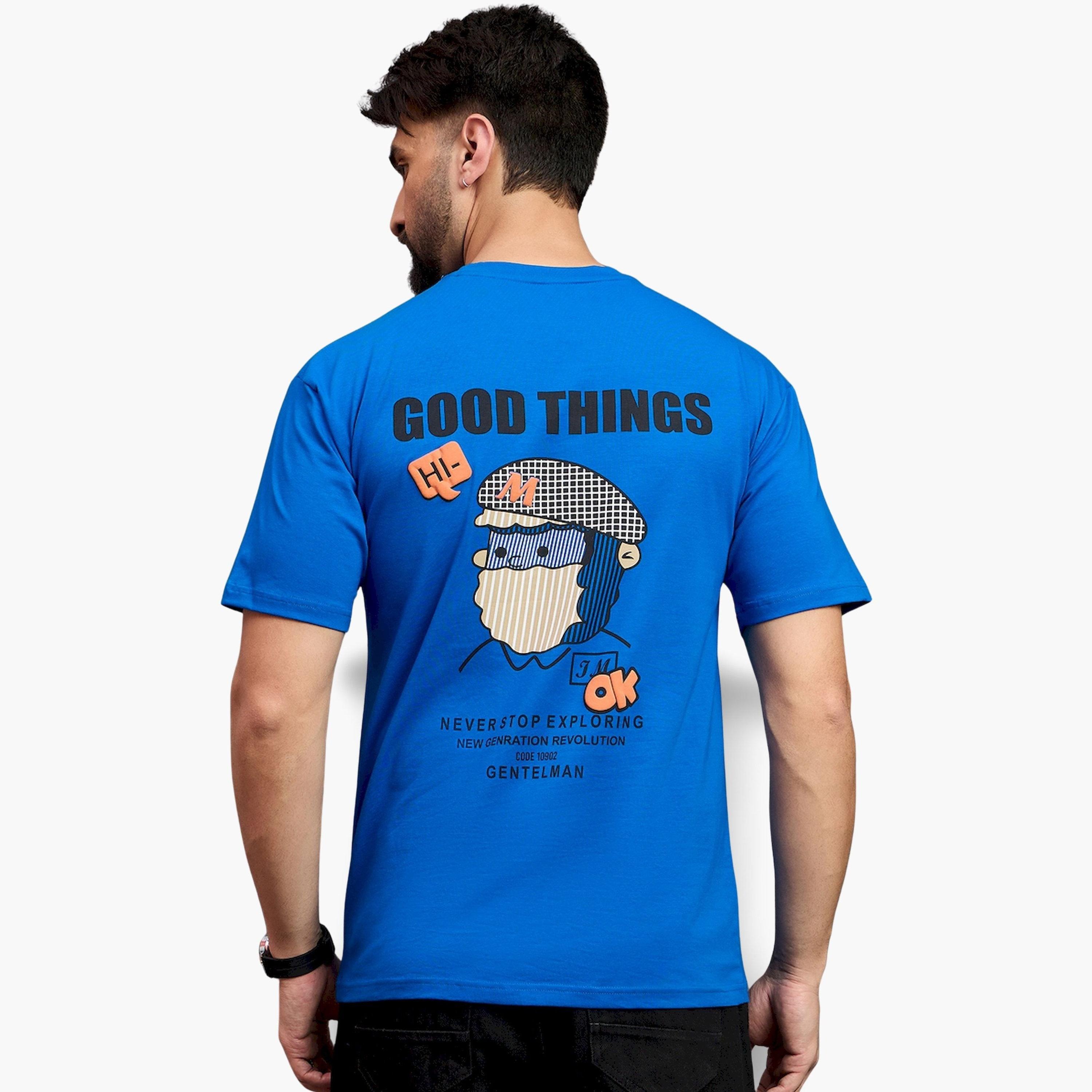 تيشيرت أزرق ملكي بياقة دائرية ومطبوع-men-clothing-tshirtsandpolos-tshirts-image-5