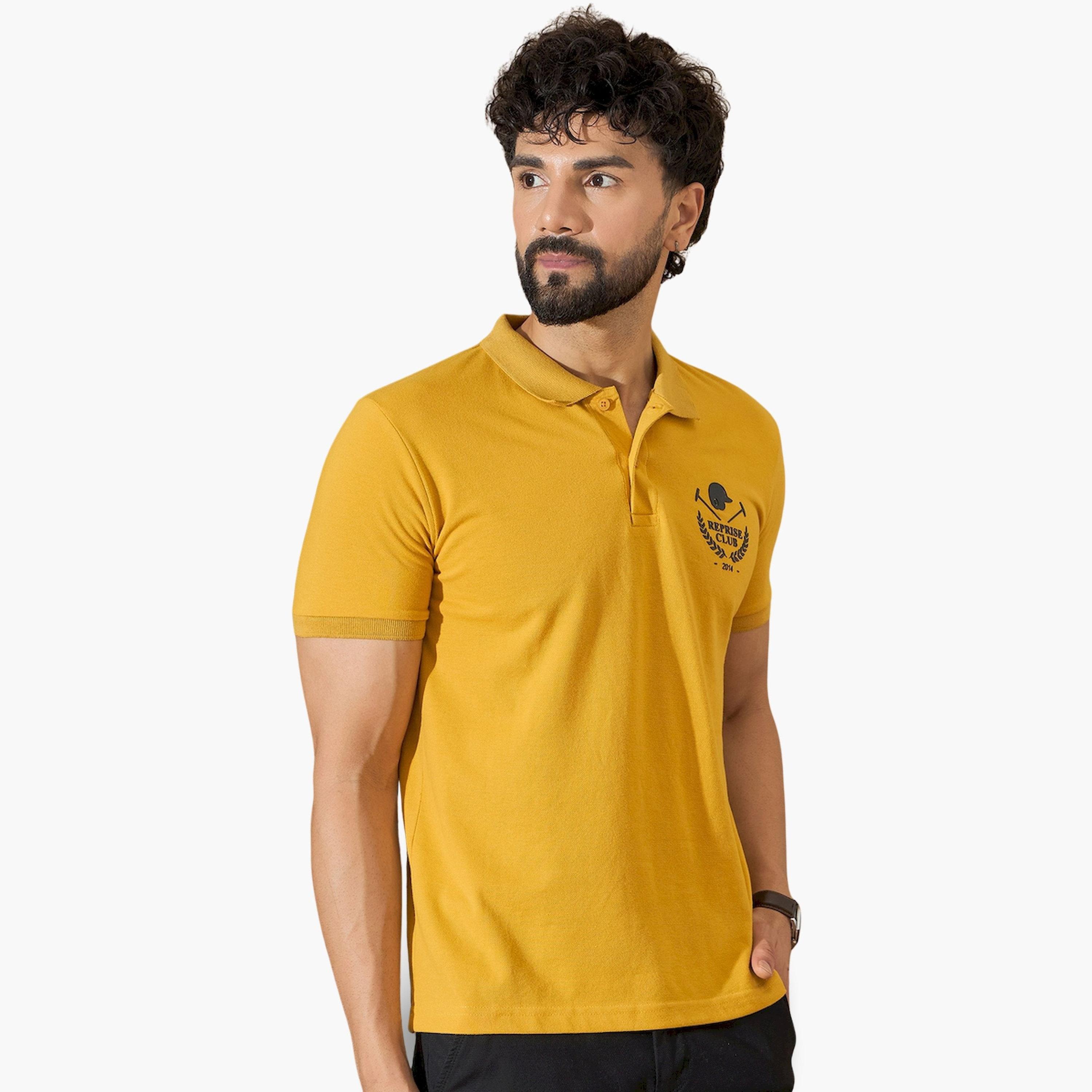 REPRISE X Styli Mustard Back Graphic Print Polo-men-clothing-tshirtsandpolos-polos-image-5
