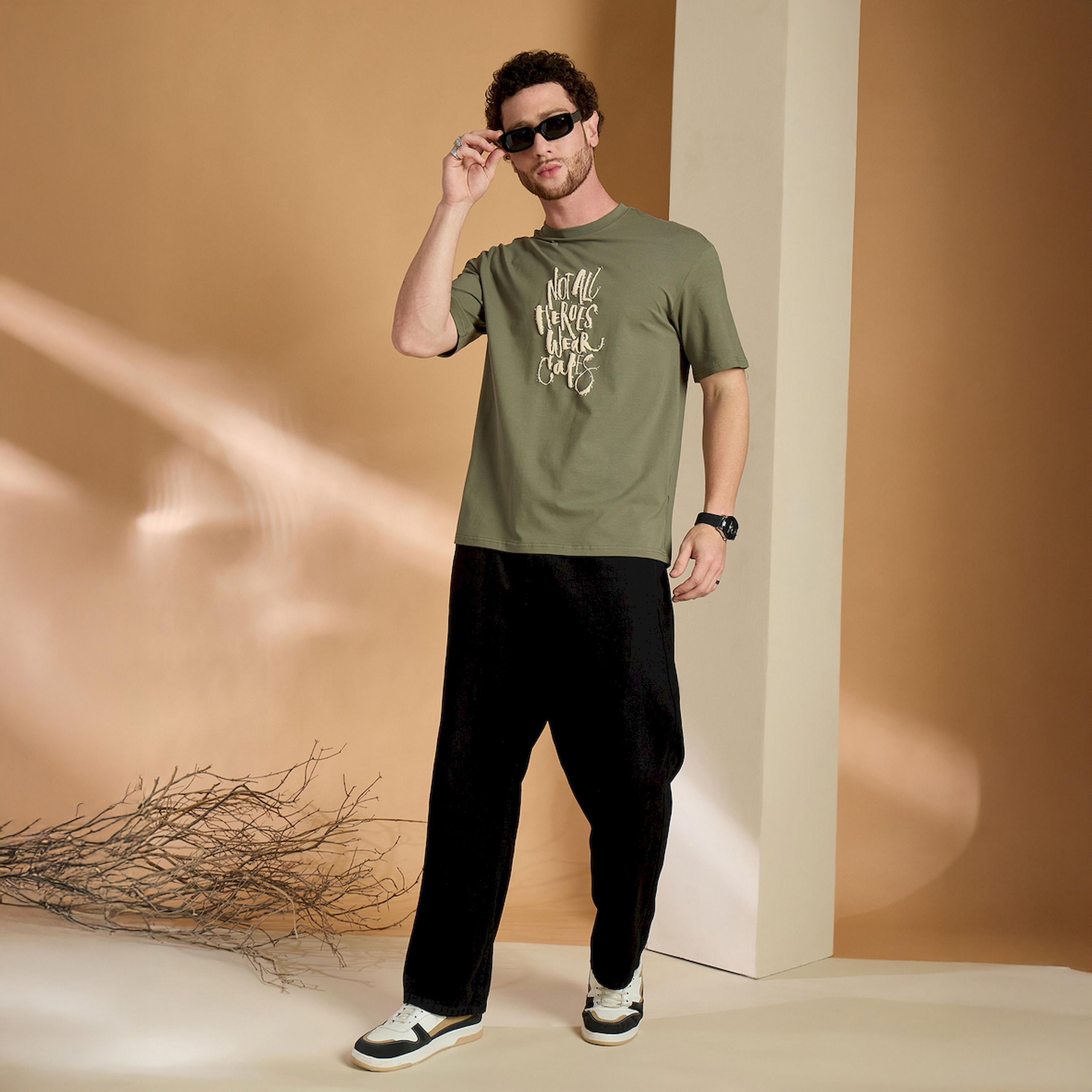 REPRISE X Styli Olive Graphic Print Crew Neck T-Shirt-men-clothing-tshirtsandpolos-tshirts-image-2