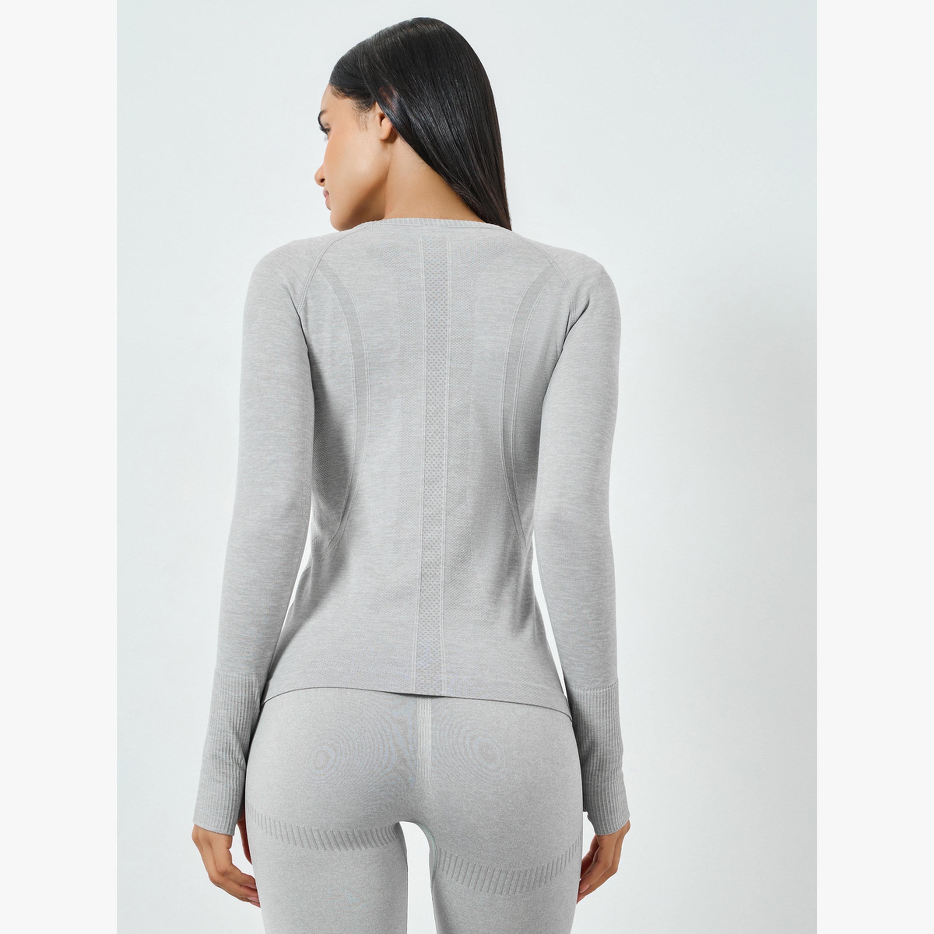 بلوزة بأكمام قصيرة وتفاصيل محددة-sports-women-clothing-tshirtsandvests-image-4