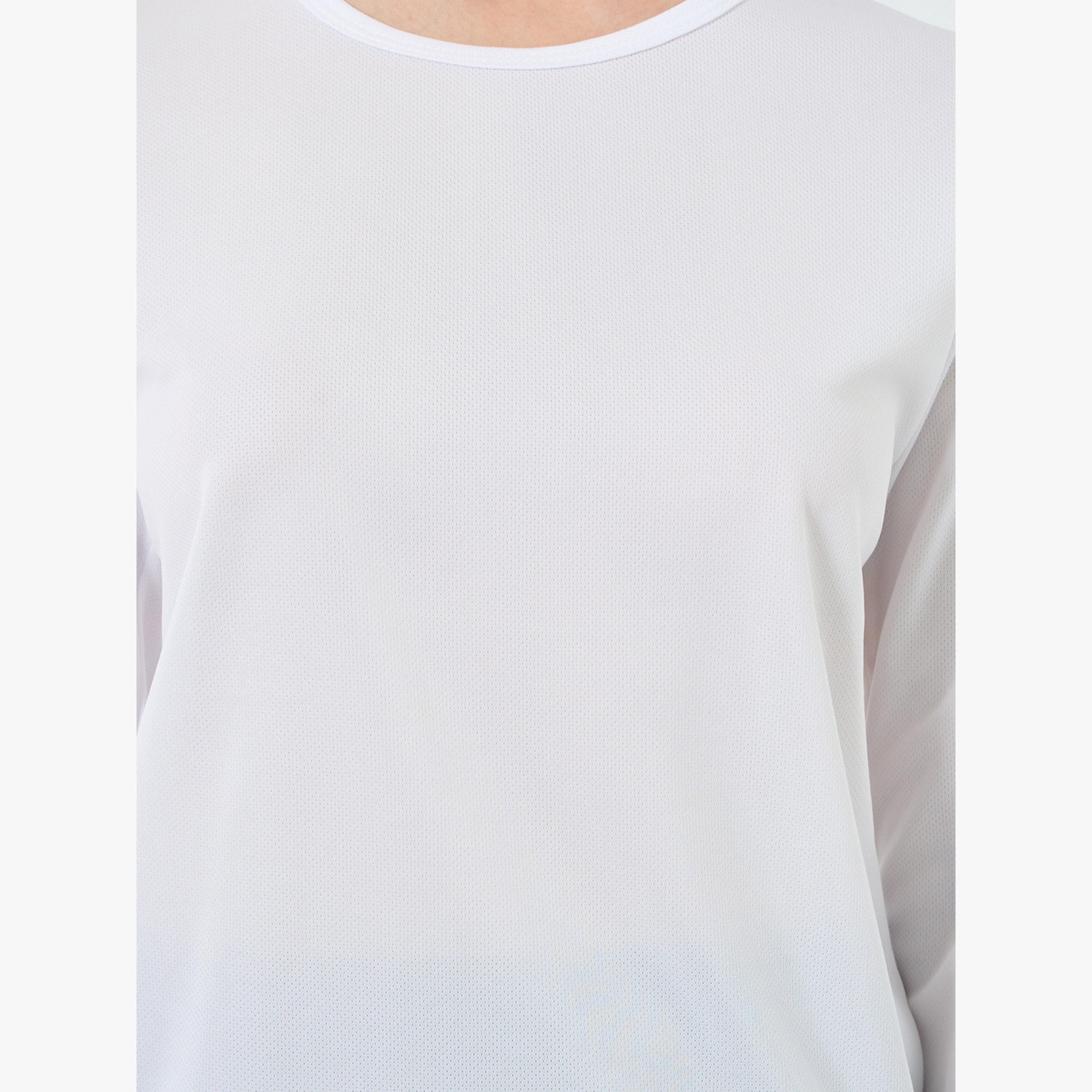 بلوزة بأكمام طويلة وملمس بارز-women-clothing-tshirts-image-4