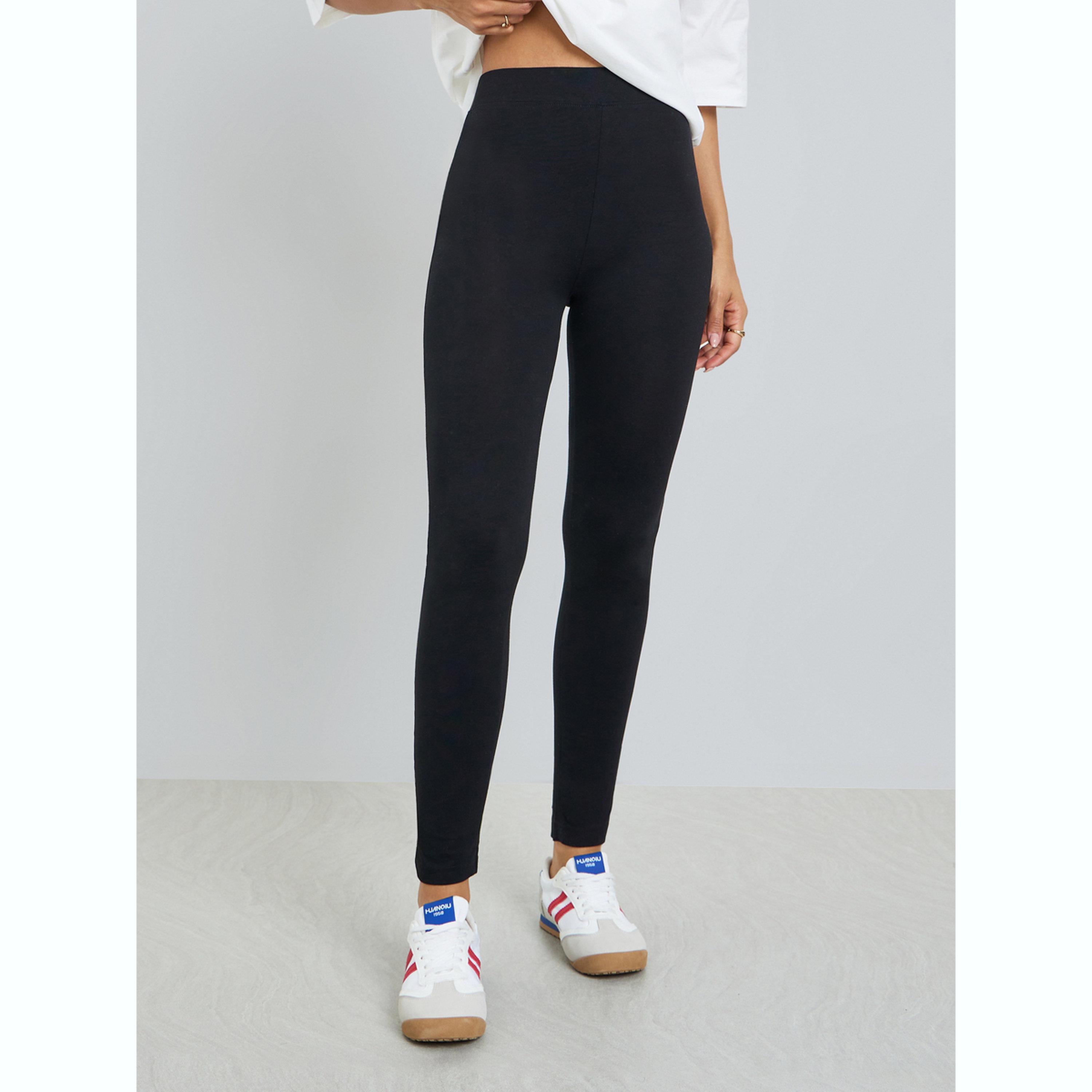 Styli White Printed Oversized T-Shirt and Leggings Set-women-clothing-coordsets-image-6