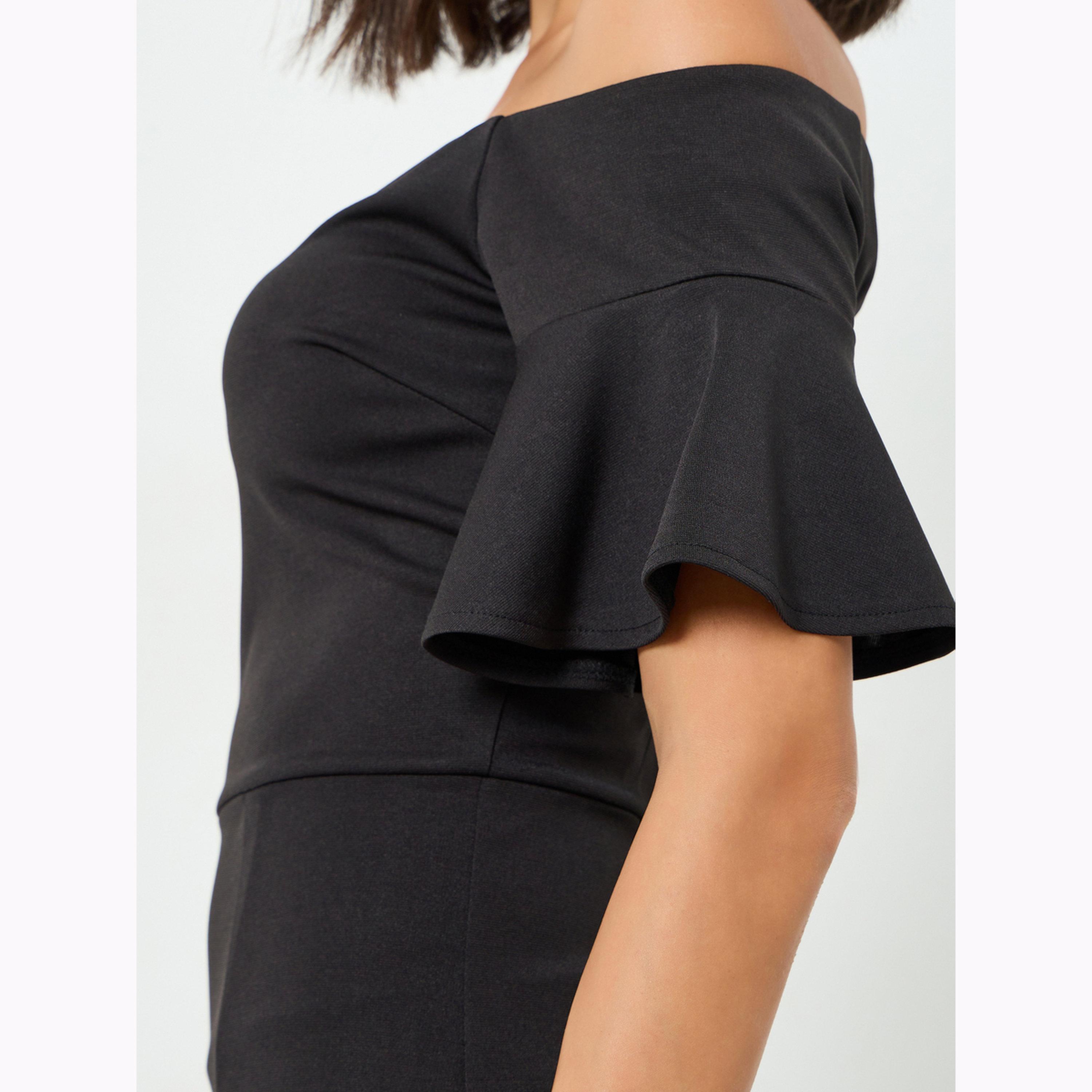 فستان سهرة طويل بقصة ضيقة وأكتاف مكشوفة-women-clothing-dresses-image-5