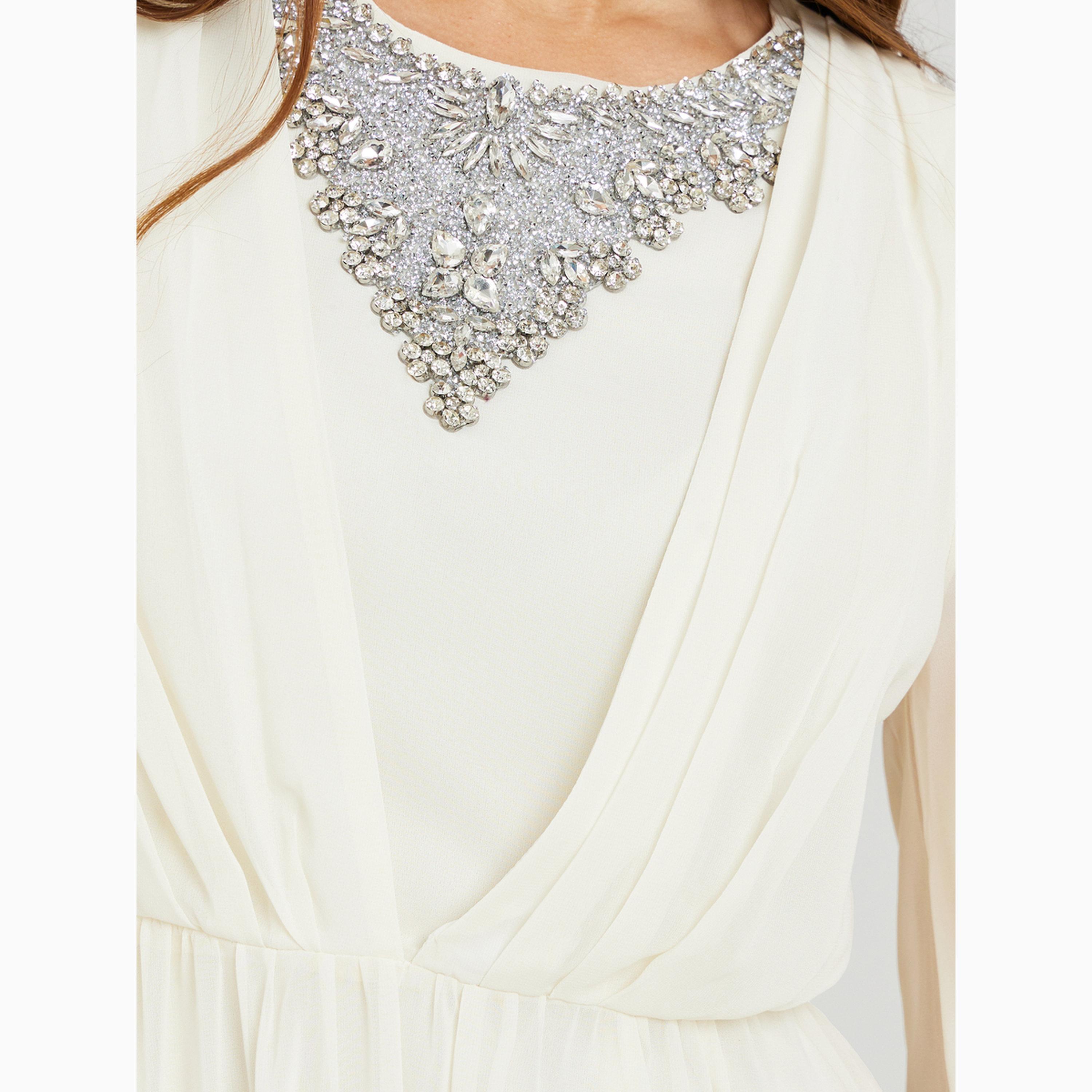 فستان طويل مزين بأكمام طويلة-women-clothing-dresses-image-5
