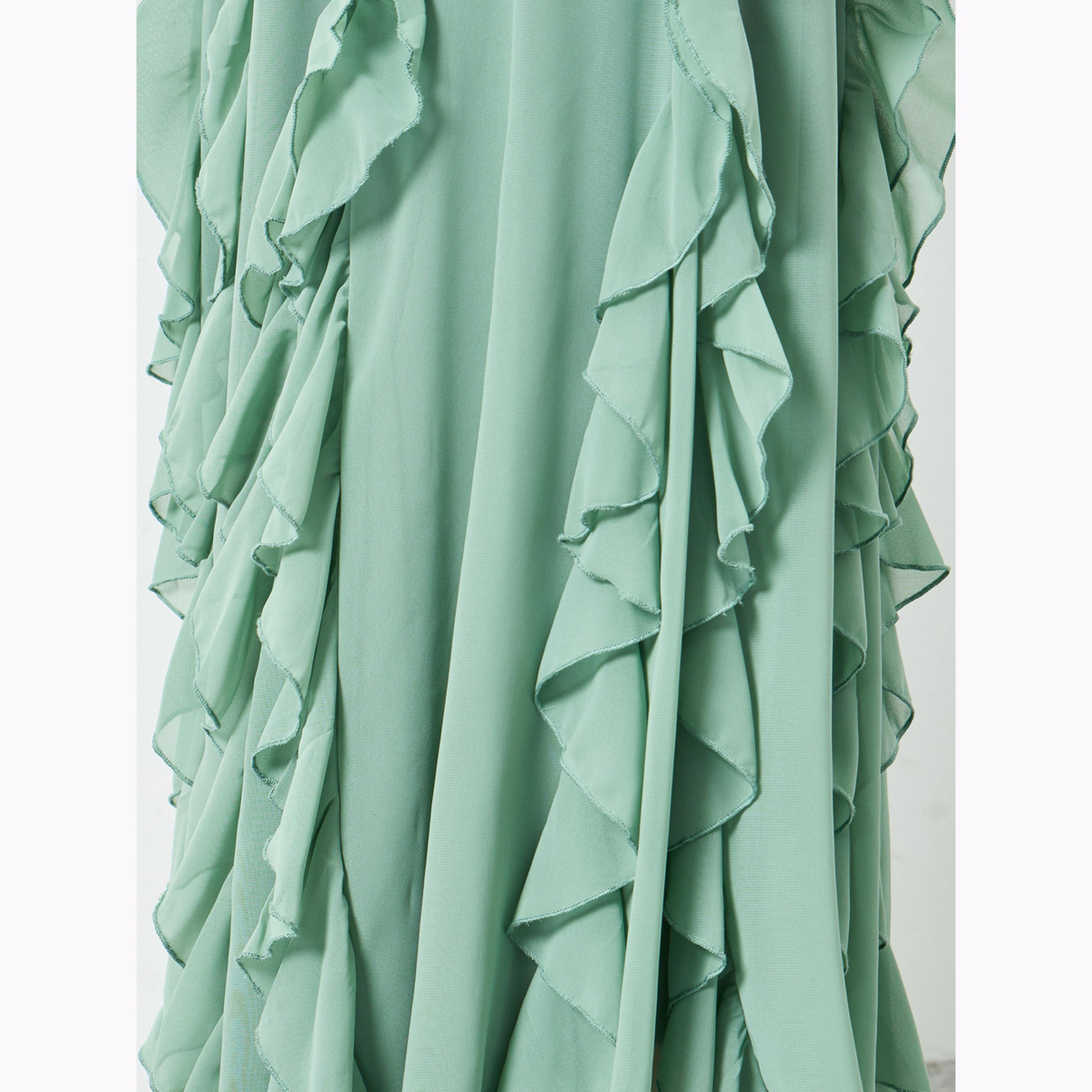 فستان طويل بكشكش-women-clothing-dresses-image-5