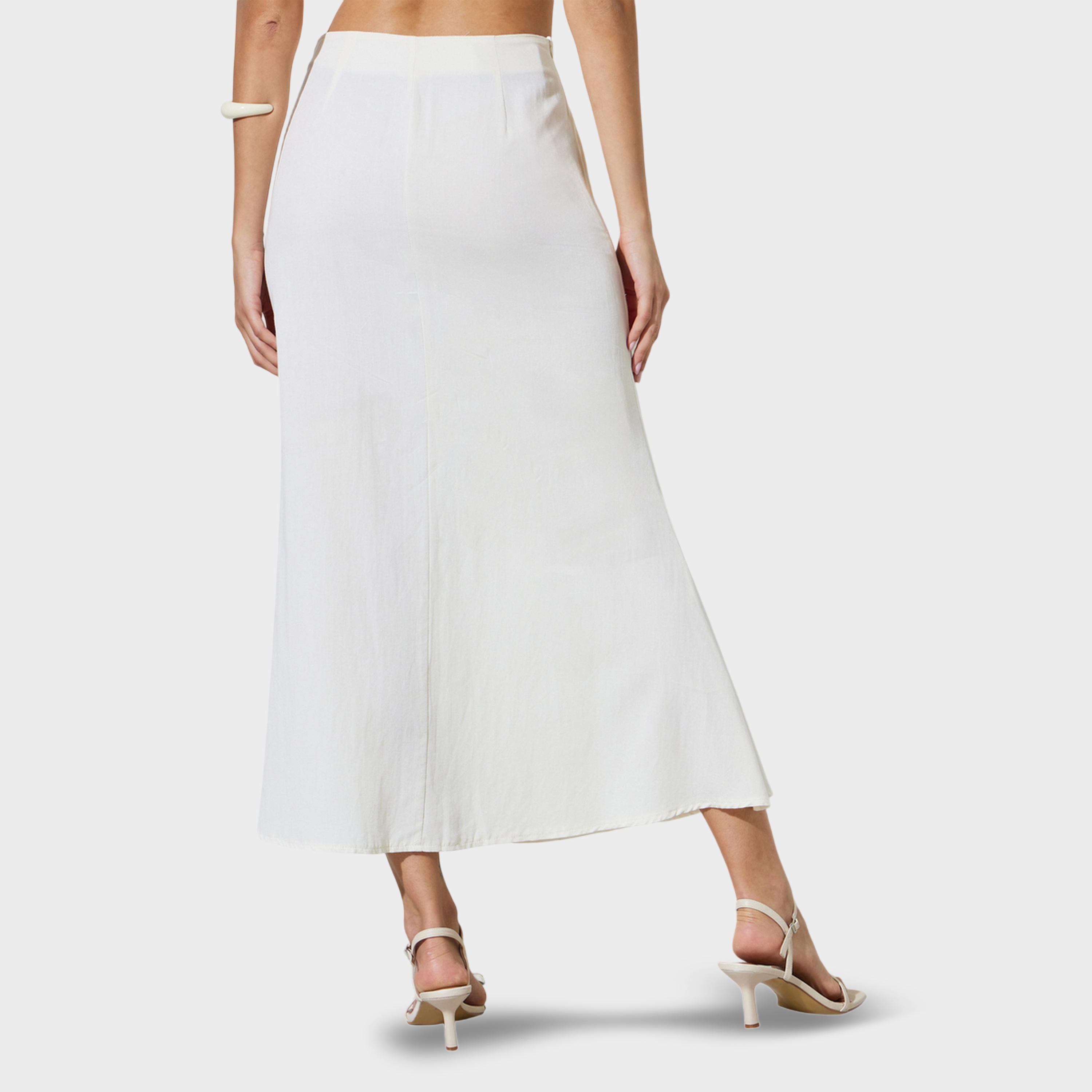 تنورة طويلة بحافة واسعة ومطرزة-women-clothing-bottoms-skirts-image-4